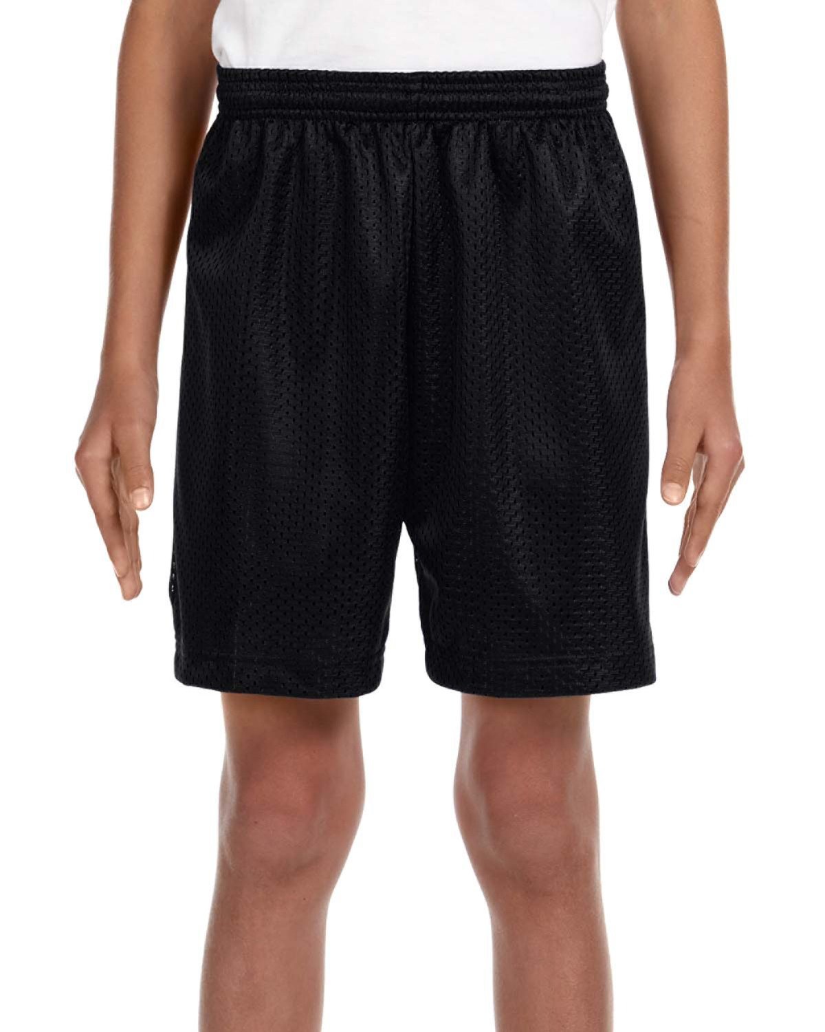 NB5301 A4 Youth Six Inch Inseam Mesh Short NB5301 A4 Youth Six Inch Inseam Mesh Short