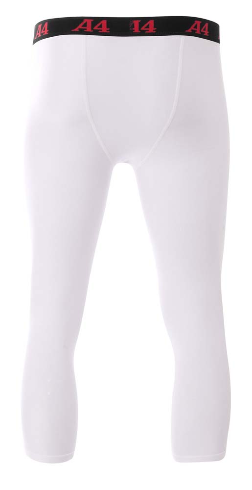 NB6202 A4 Youth Polyester/Spandex Compression Tight - Back Image