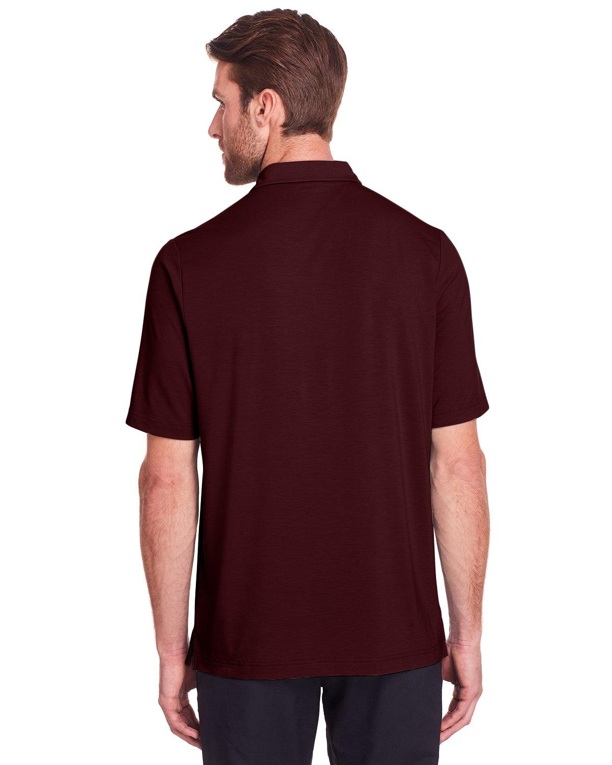 NE100 North End Mens Jaq Snap-Up Stretch Performance Polo - Back Image