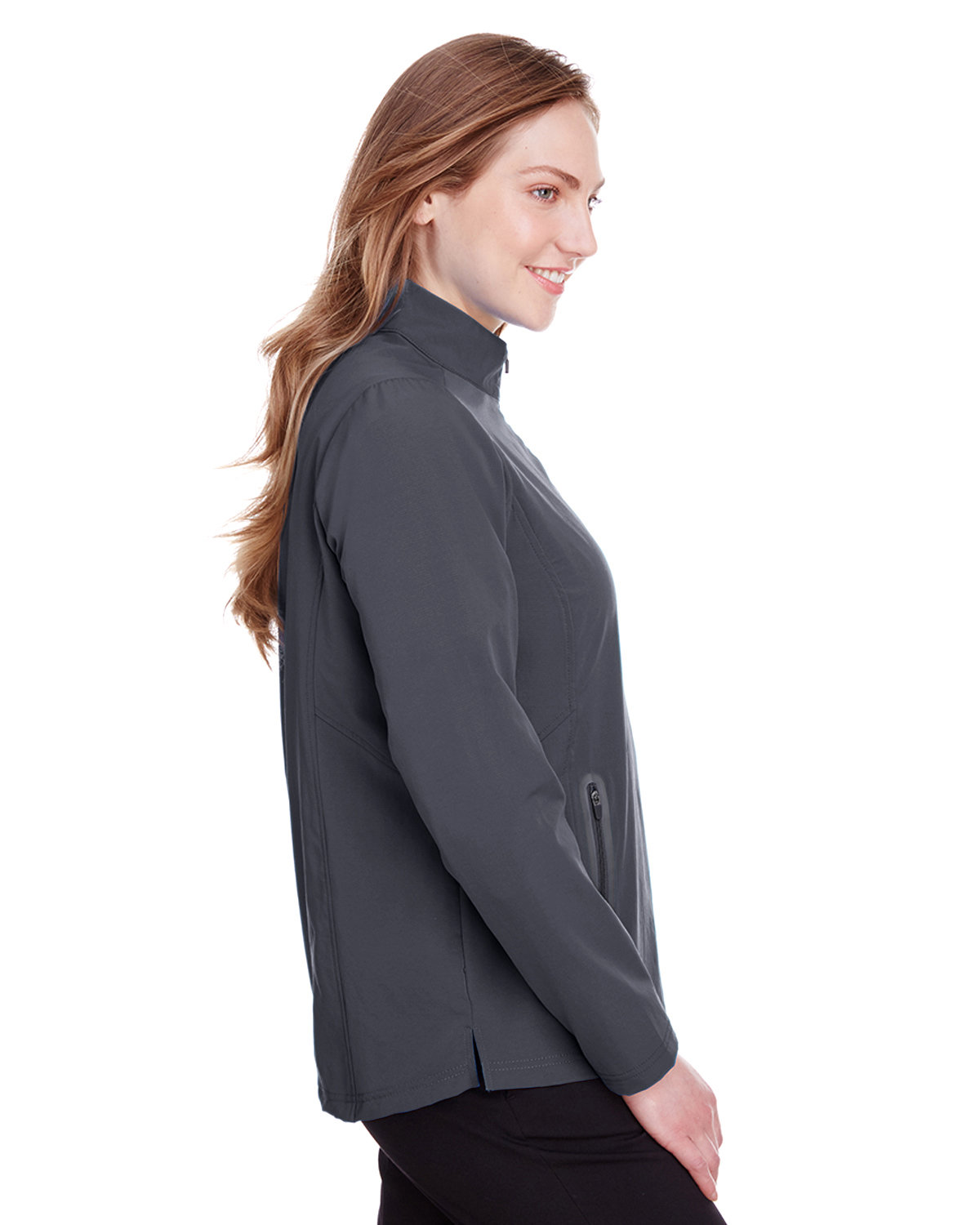 NE401W North End Ladies Quest Stretch Quarter-Zip - Siide Image