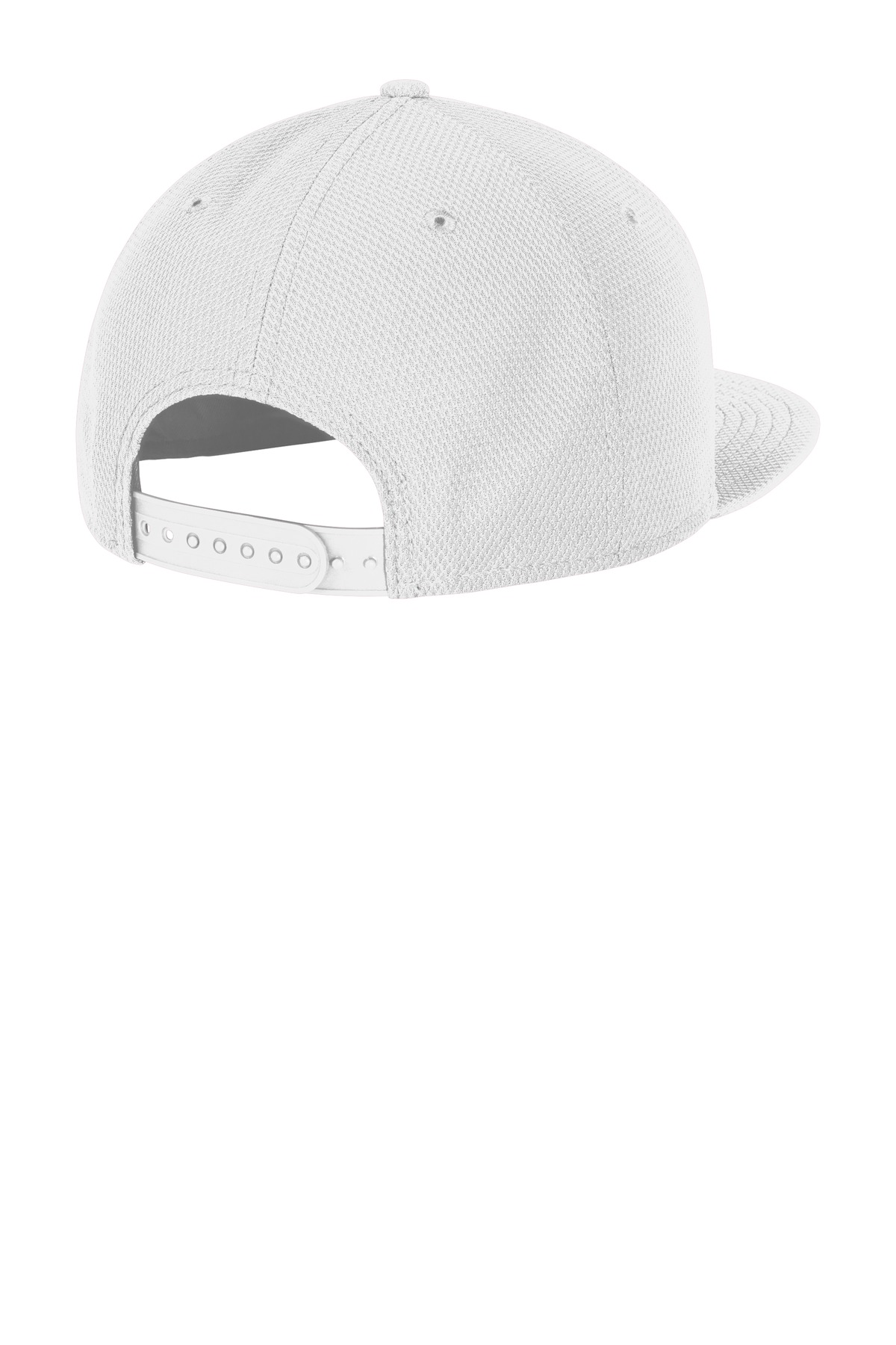 NE404 New Era Original Fit Diamond Era Flat Bill Snapback Cap NE404 New Era Original Fit Diamond Era Flat Bill Snapback Cap - Back Image