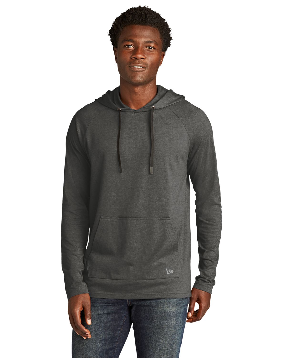 NEA137 New Era Tri-Blend Hoodie.