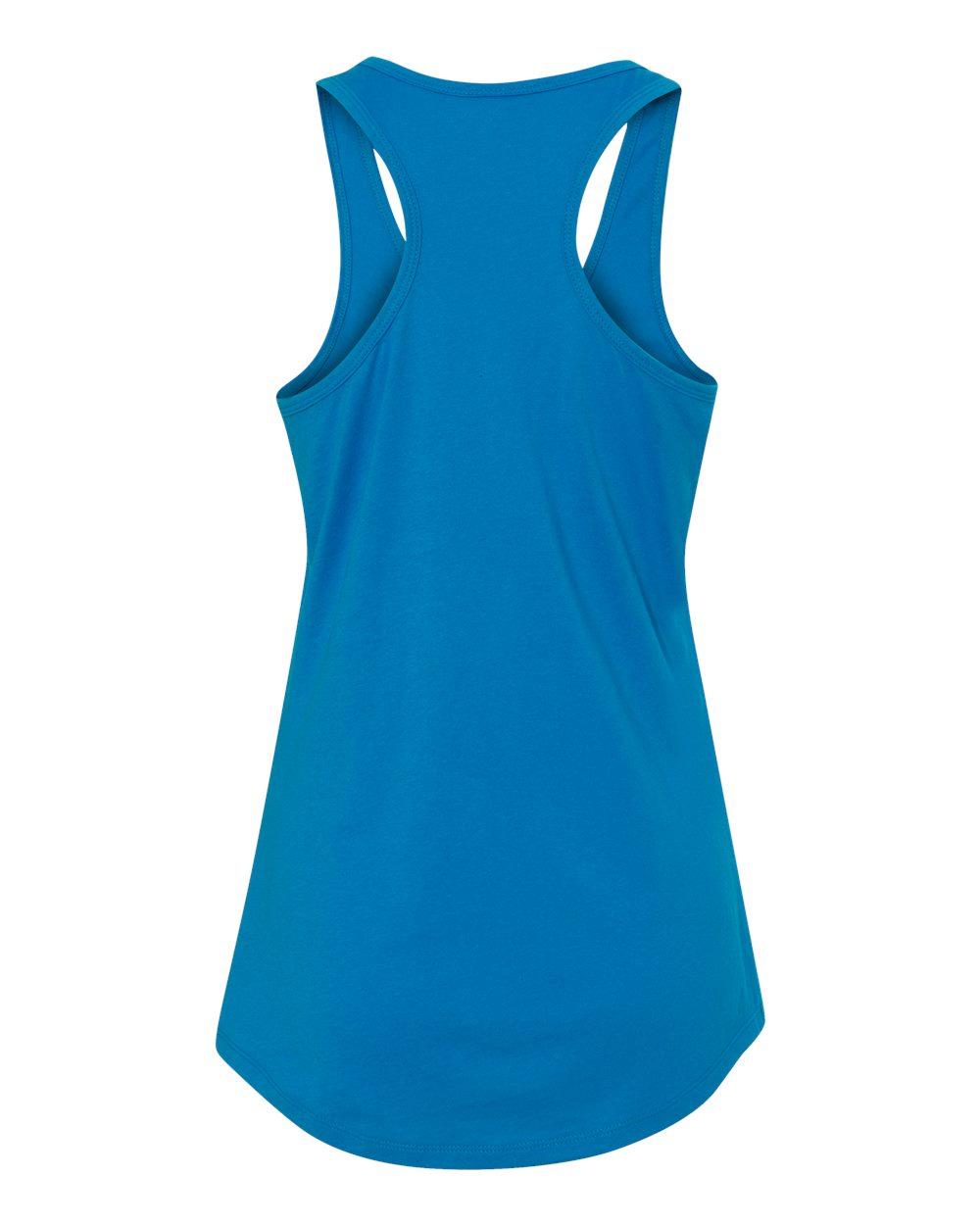 Next Level Direct to Film (DTF) 1533 Womens Ideal Racerback Tank - Back Image