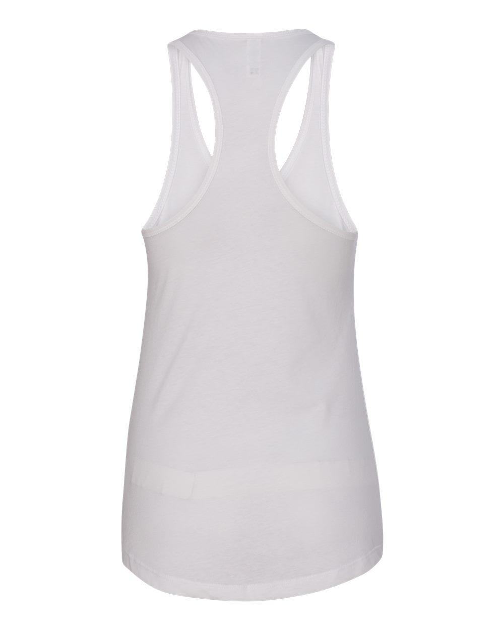 1533 Next Level Womens Ideal Racerback Tank - Back Image