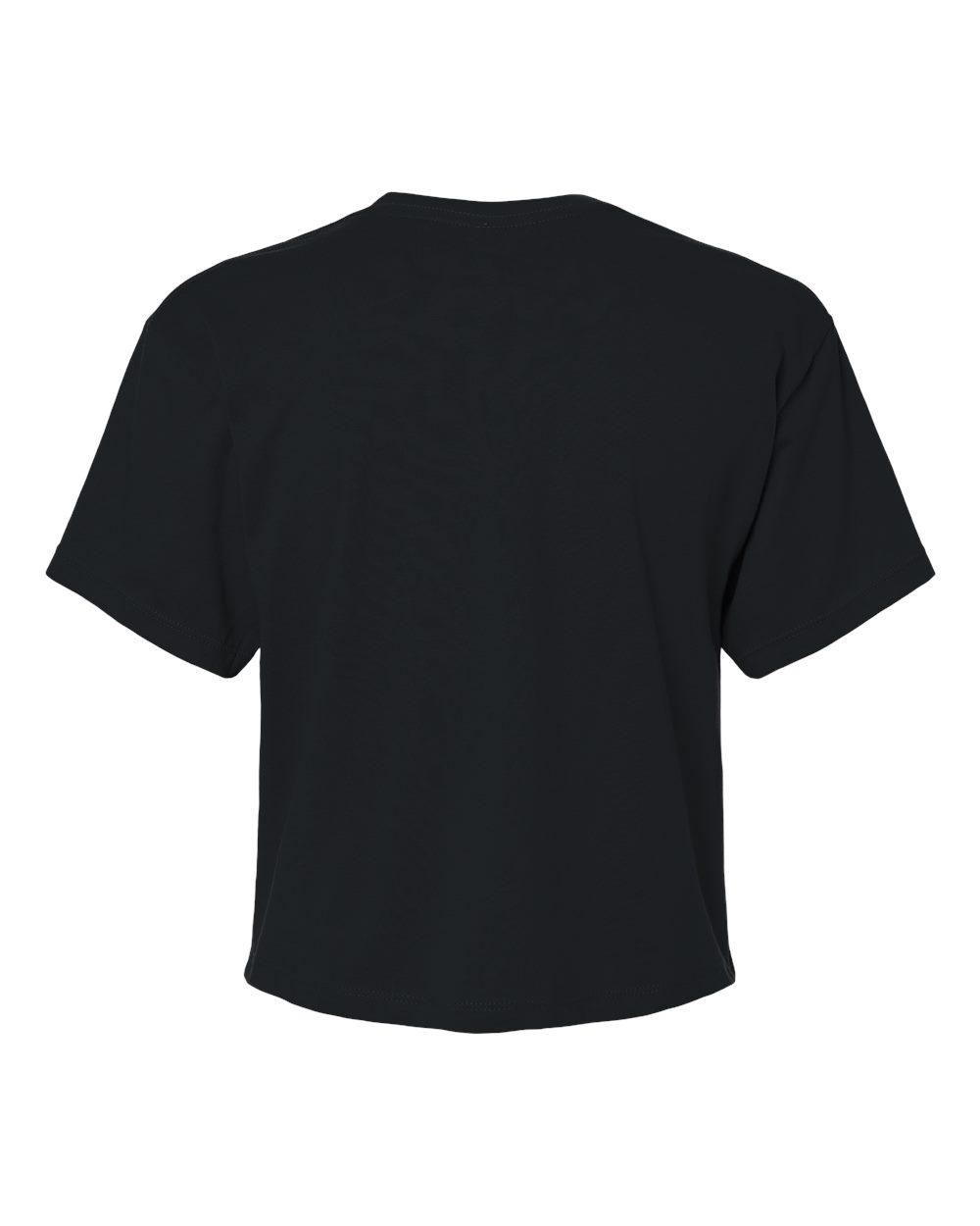 1580 Next Level Womens Ideal Crop Tee - Back Image