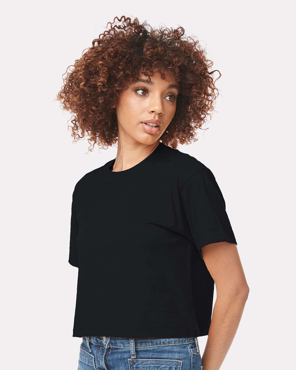 1580 Next Level Womens Ideal Crop Tee - Siide Image