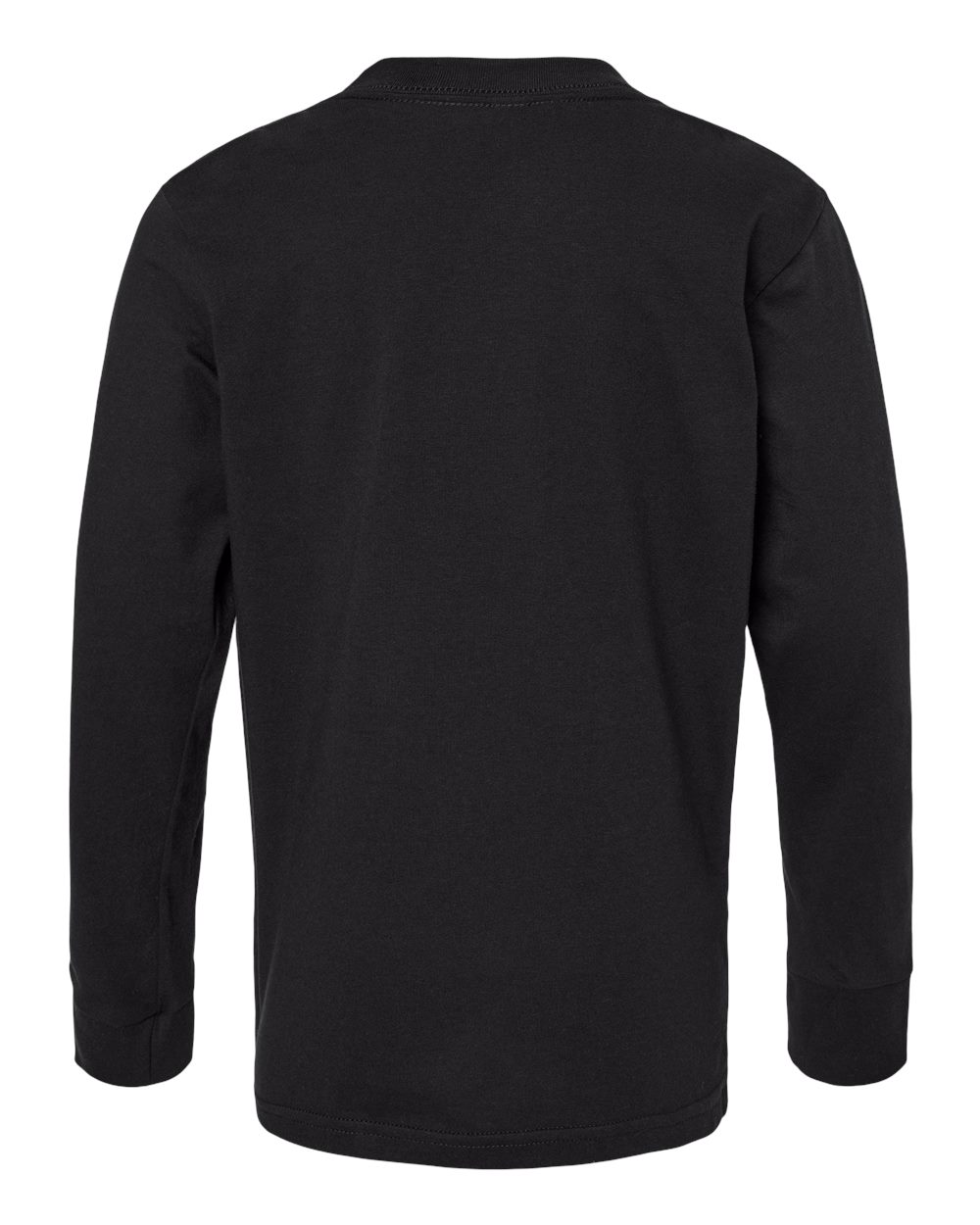 3311 Next Level Youth Cotton Long Sleeve T-Shirt - Back Image