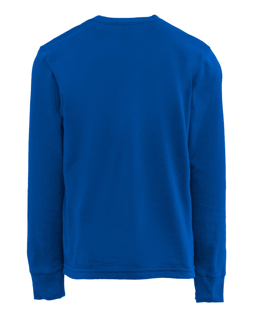 3311 Next Level Youth Cotton Long Sleeve T-Shirt - Back Image