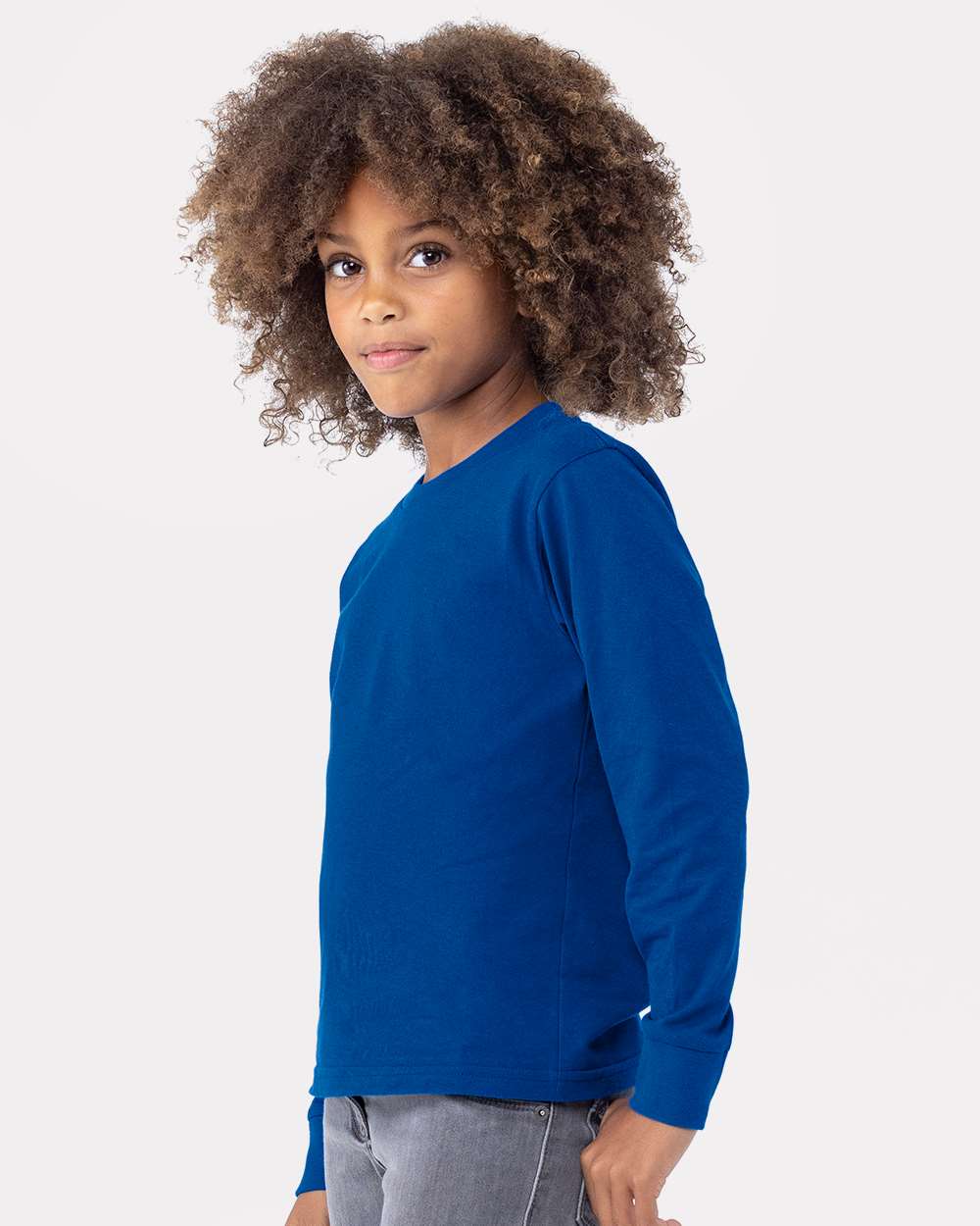 3311 Next Level Youth Cotton Long Sleeve T-Shirt - Siide Image