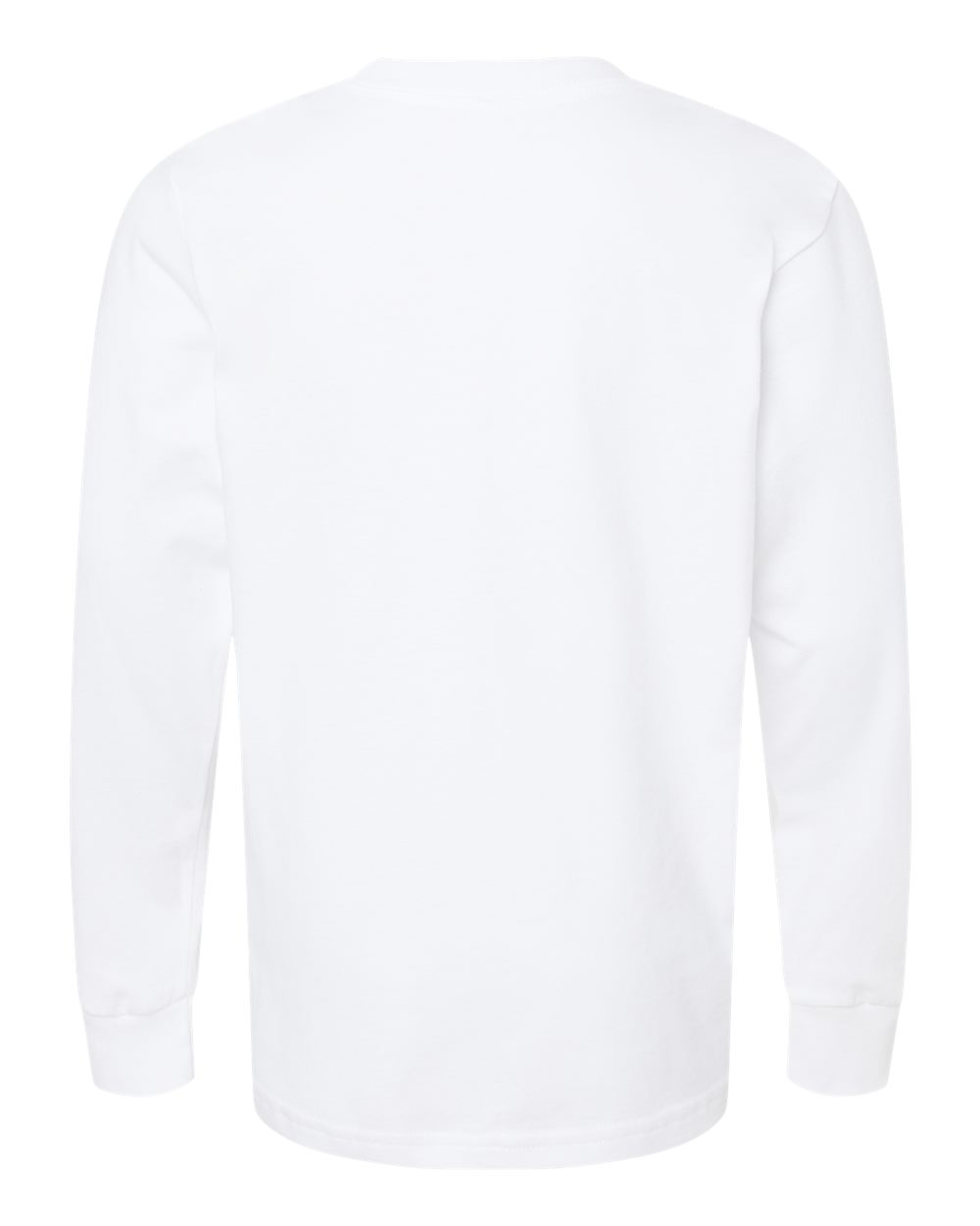 3311 Next Level Youth Cotton Long Sleeve T-Shirt 3311 Next Level Youth Cotton Long Sleeve T-Shirt - Back Image