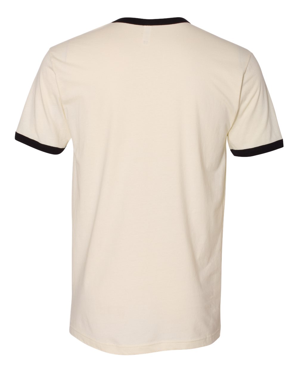 3604 Next Level Unisex Ringer T-Shirt - Back Image
