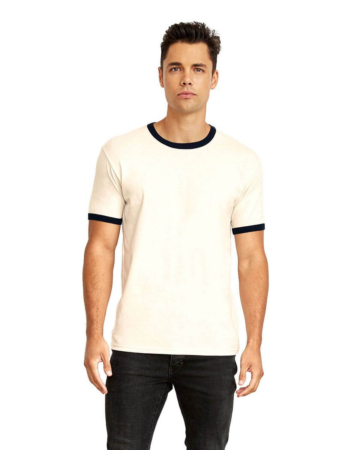 3604 Next Level Unisex Ringer T-Shirt