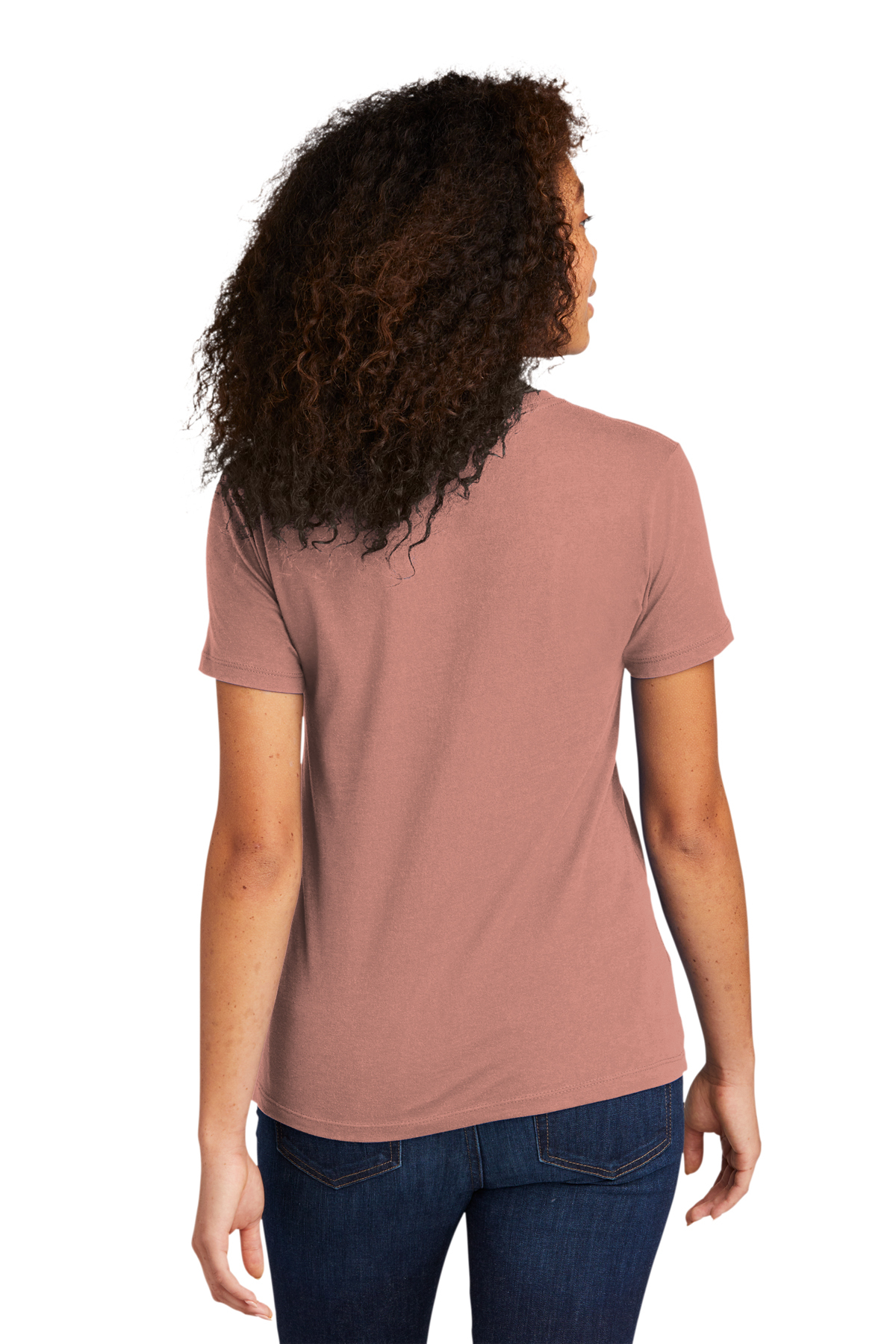 3900 Next Level Women’s Cotton Short Sleeve Boyfriend Crew 3900 Next Level Women’s Cotton Short Sleeve Boyfriend Crew - Back Image