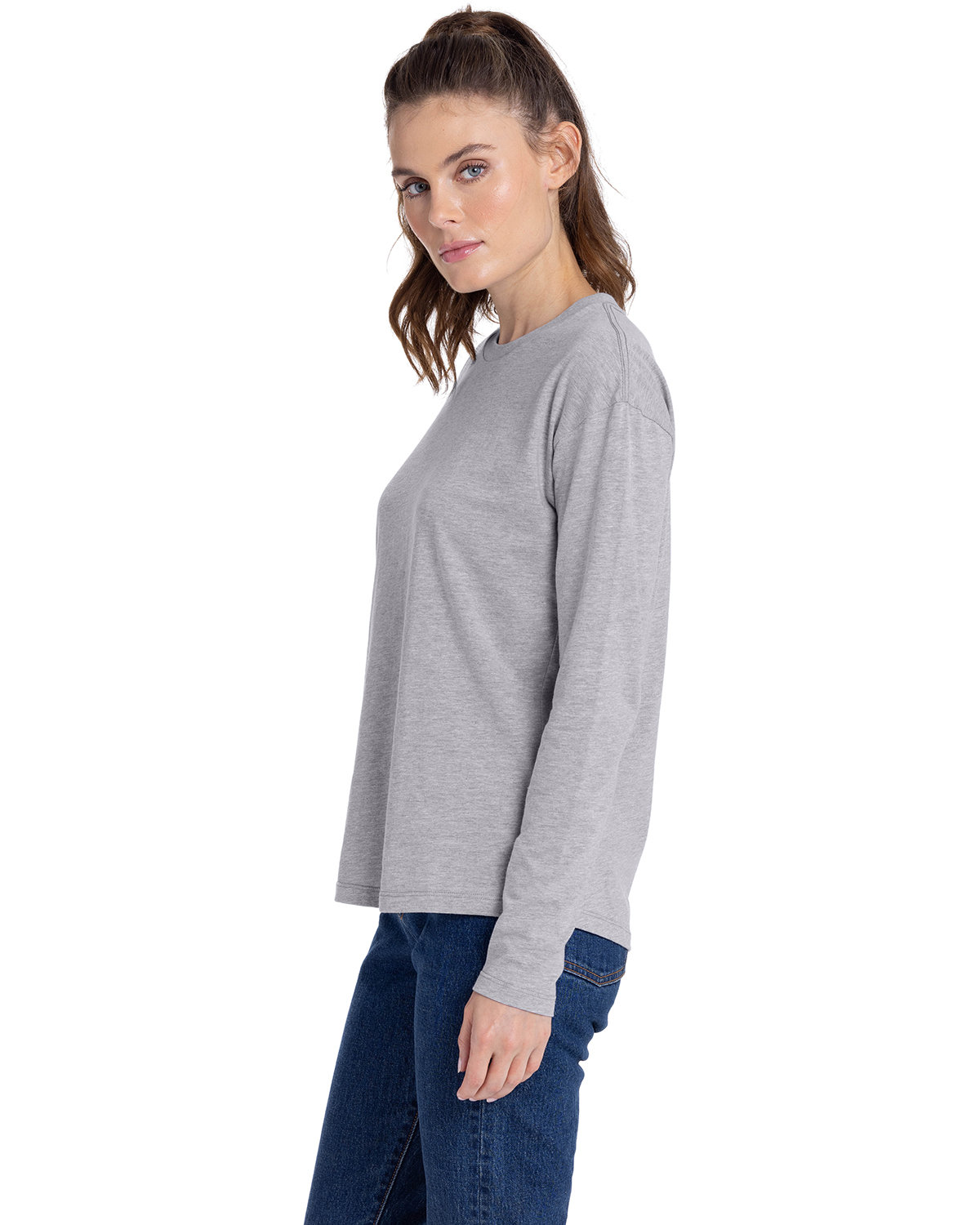 3911NL Next Level Ladies Relaxed Long Sleeve T-Shirt 3911NL Next Level Ladies Relaxed Long Sleeve T-Shirt - Siide Image