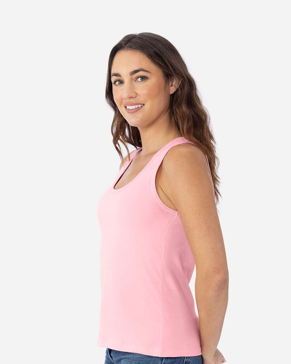 3933 Next Level Womens Cotton Tank - Siide Image