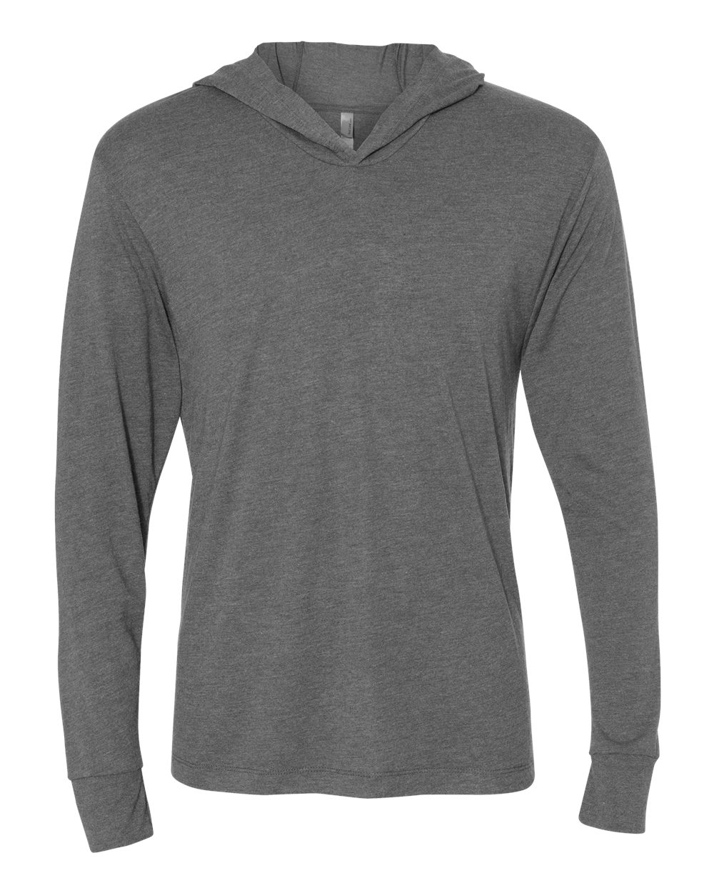 6021 Next Level Unisex Triblend Hooded Long Sleeve Pullover