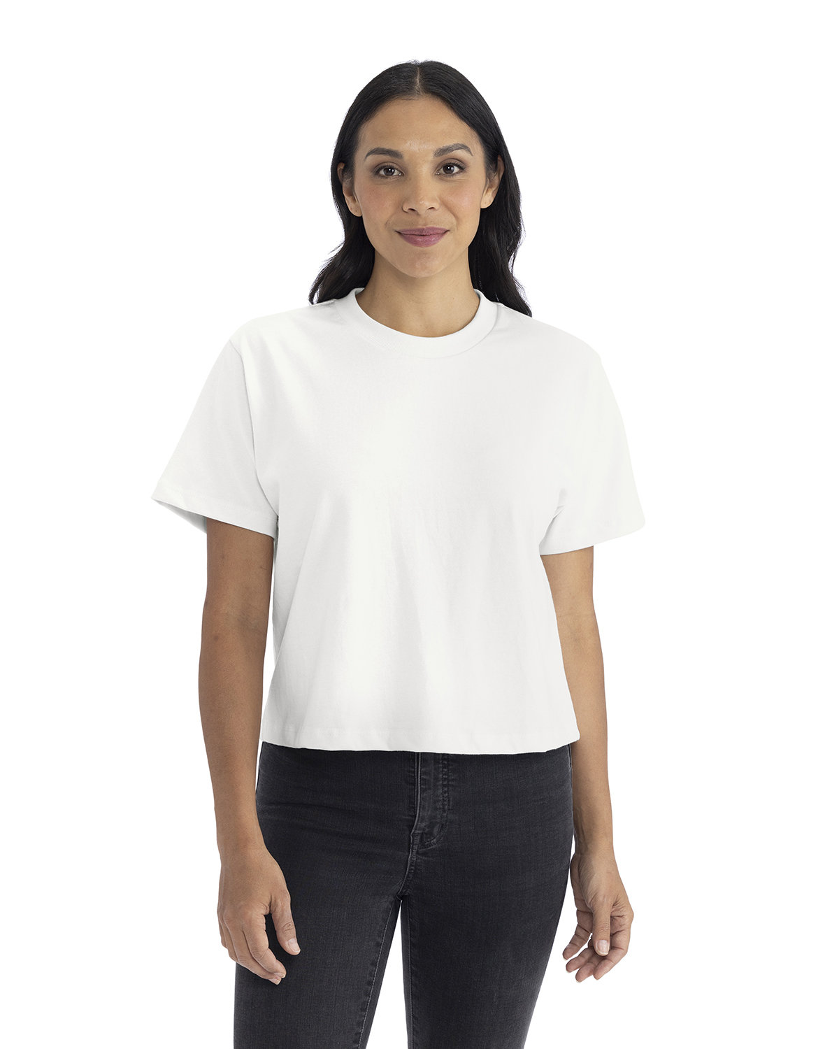 7610 Next Level Ladies Heavyweight Boxy T-Shirt
