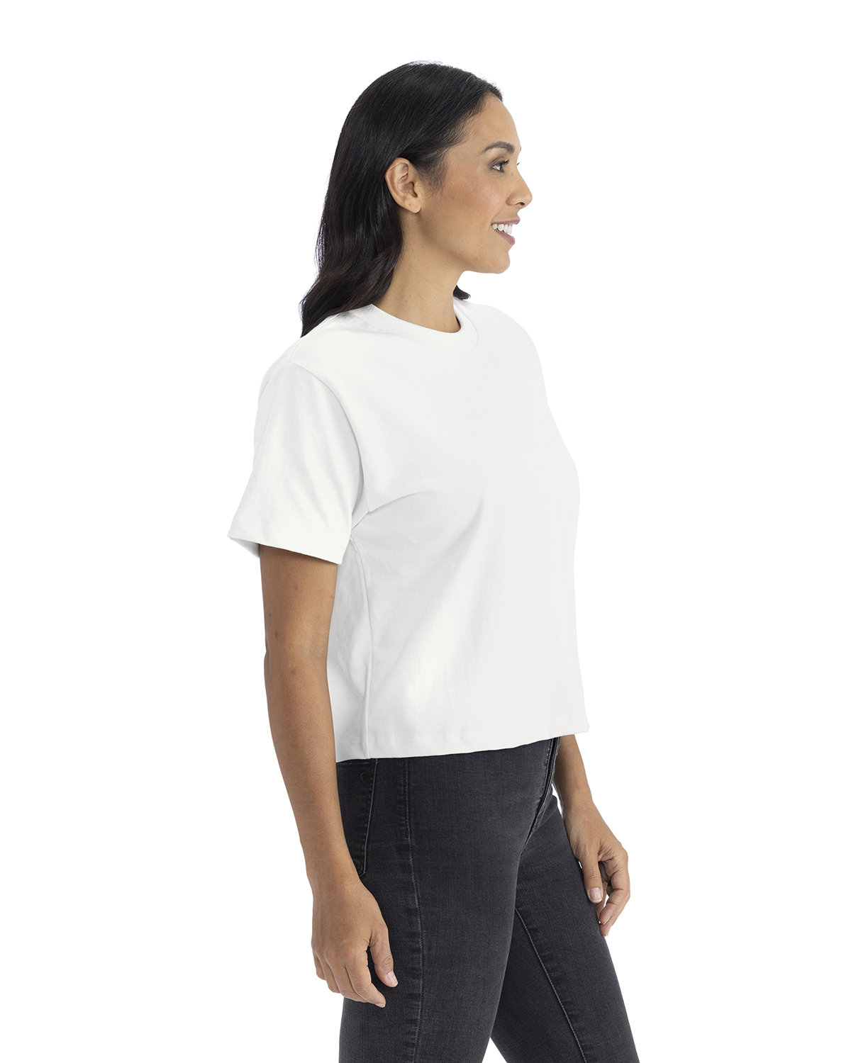 7610 Next Level Ladies Heavyweight Boxy T-Shirt - Siide Image