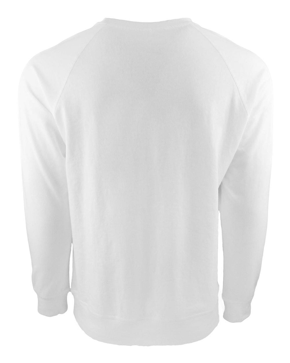 9000 Next Level Unisex Laguna Raglan Sweatshirt - Back Image
