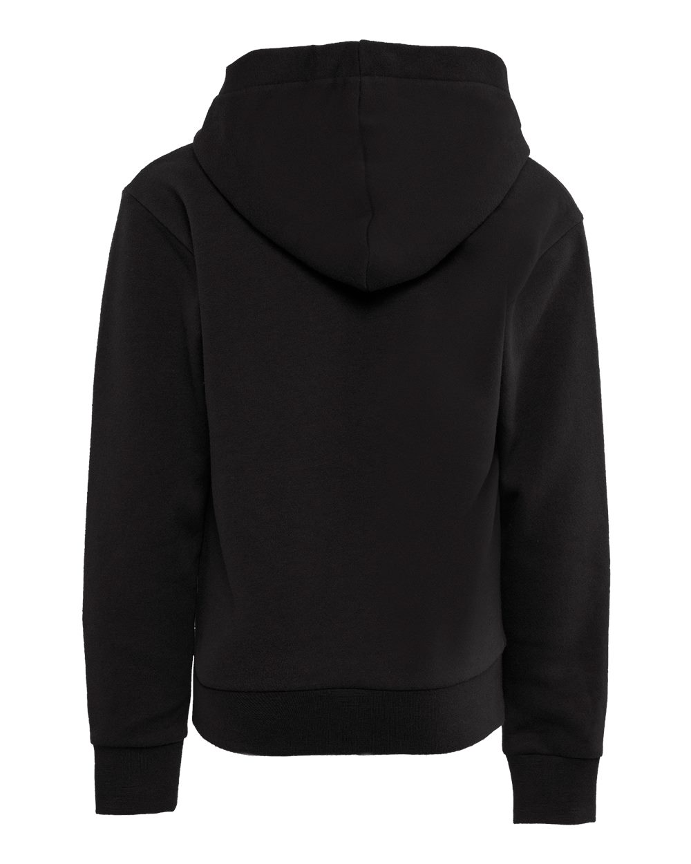 9113 Next Level Youth Fleece Pullover Hooded Sweatshirt - Back Image