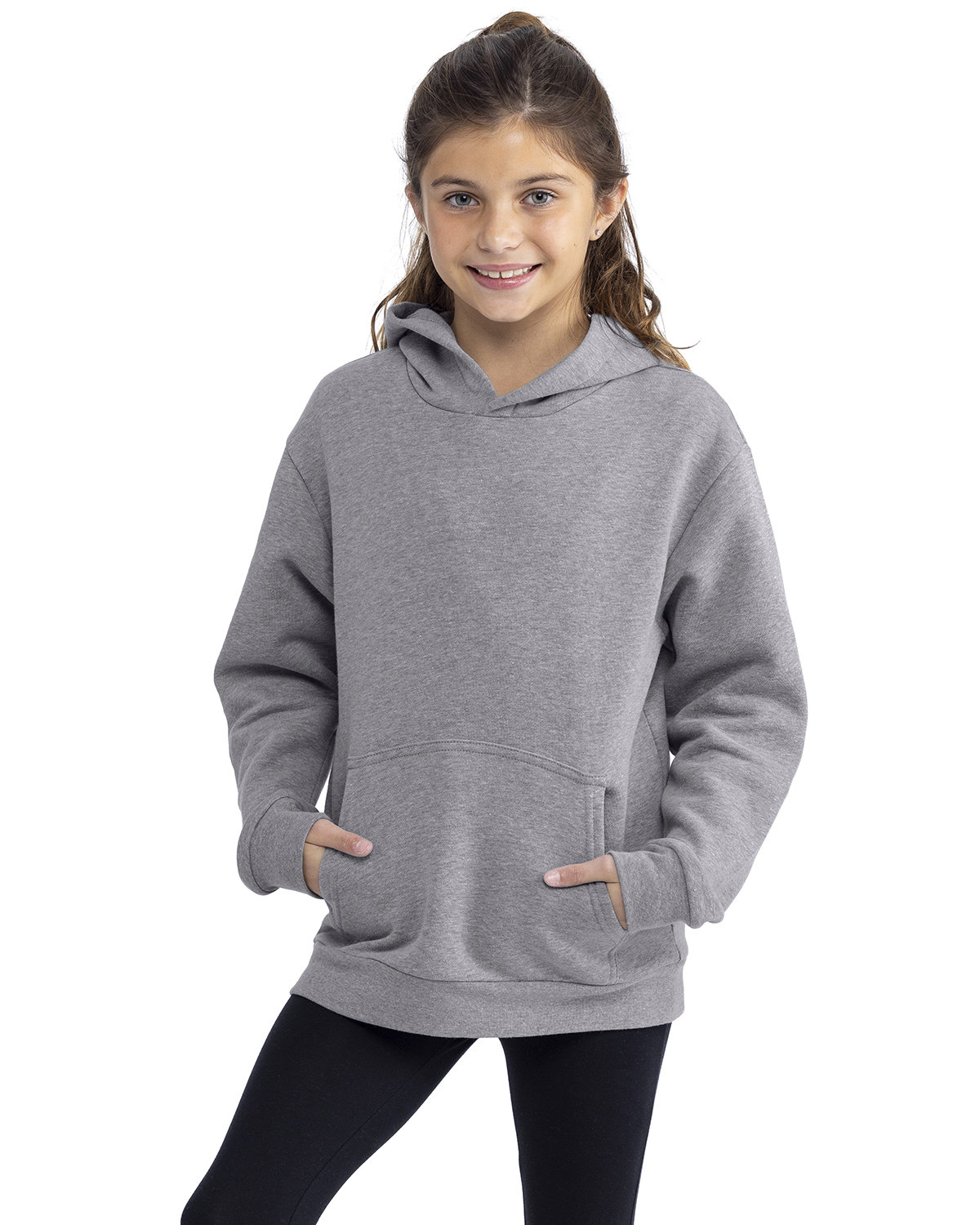 9113 Next Level Youth Fleece Pullover Hooded Sweatshirt 9113 Next Level Youth Fleece Pullover Hooded Sweatshirt