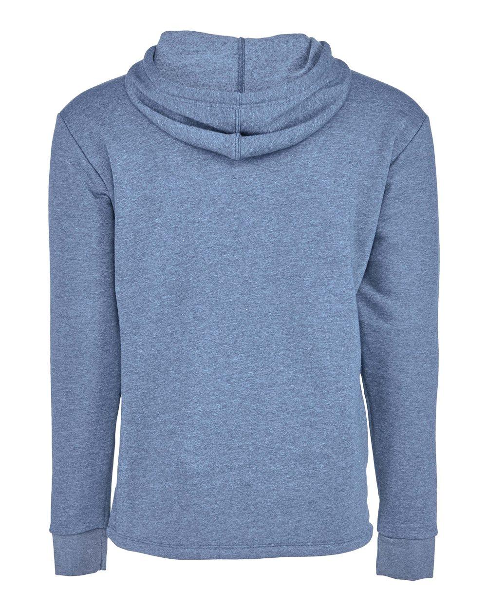 9300 Next Level Unisex Malibu Welt Pocket Hoodie - Back Image