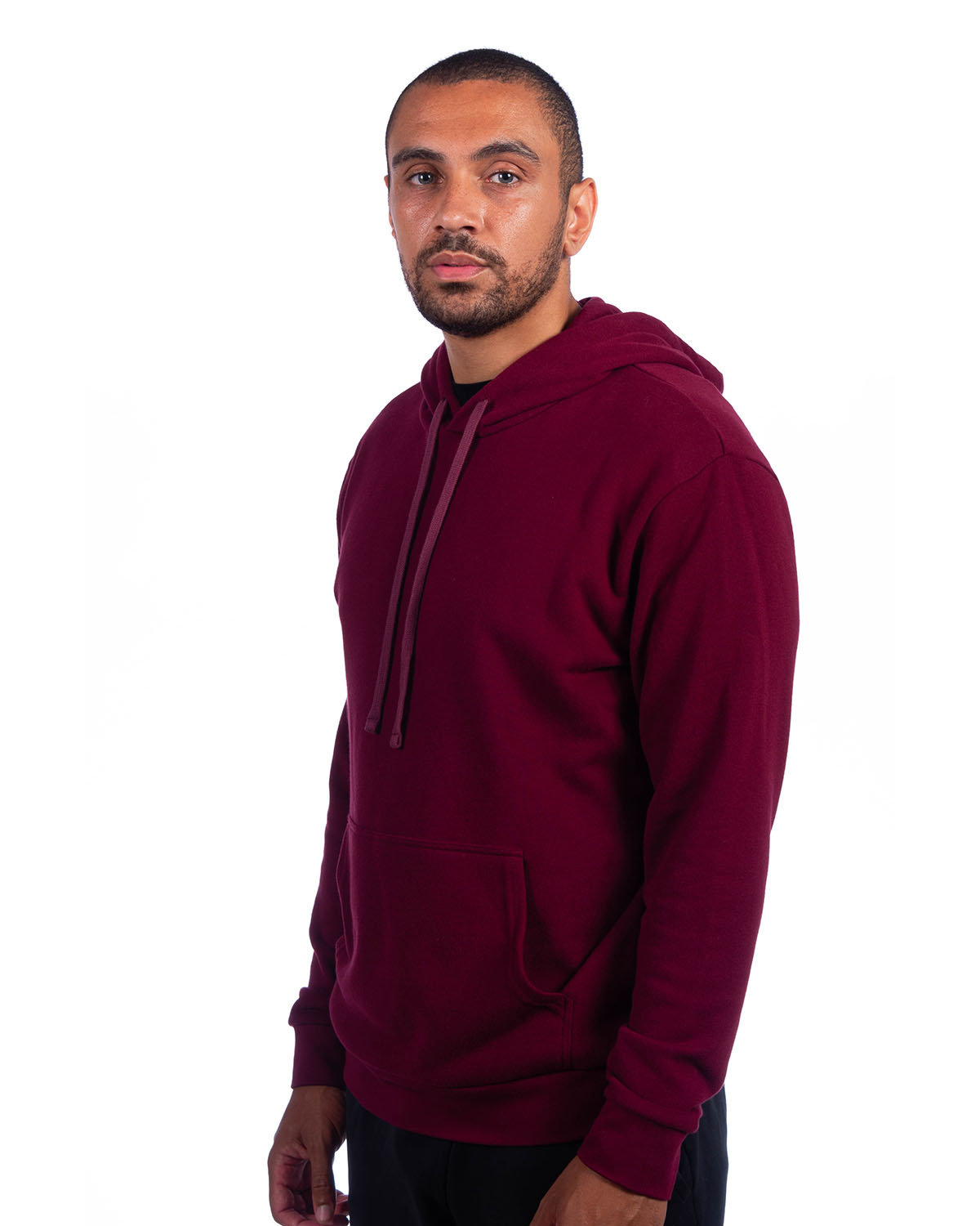 9304 Next Level Adult Sueded French Terry Pullover Sweatshirt - Siide Image