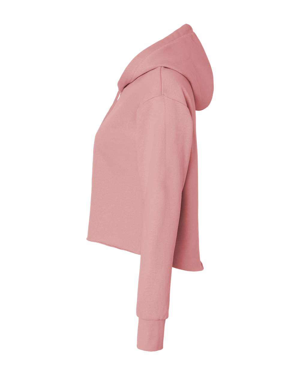 9384 Next Level Ladies Cropped Pullover Hooded Sweatshirt - Siide Image
