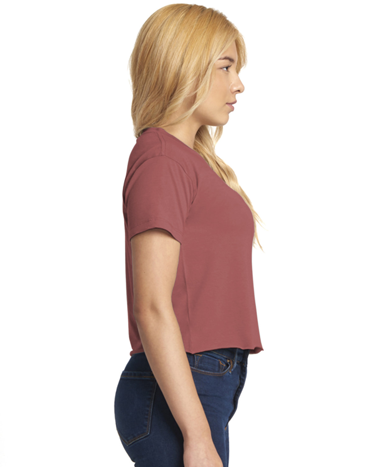N5080 Next Level Ladies Festival Cali Crop T-Shirt - Siide Image