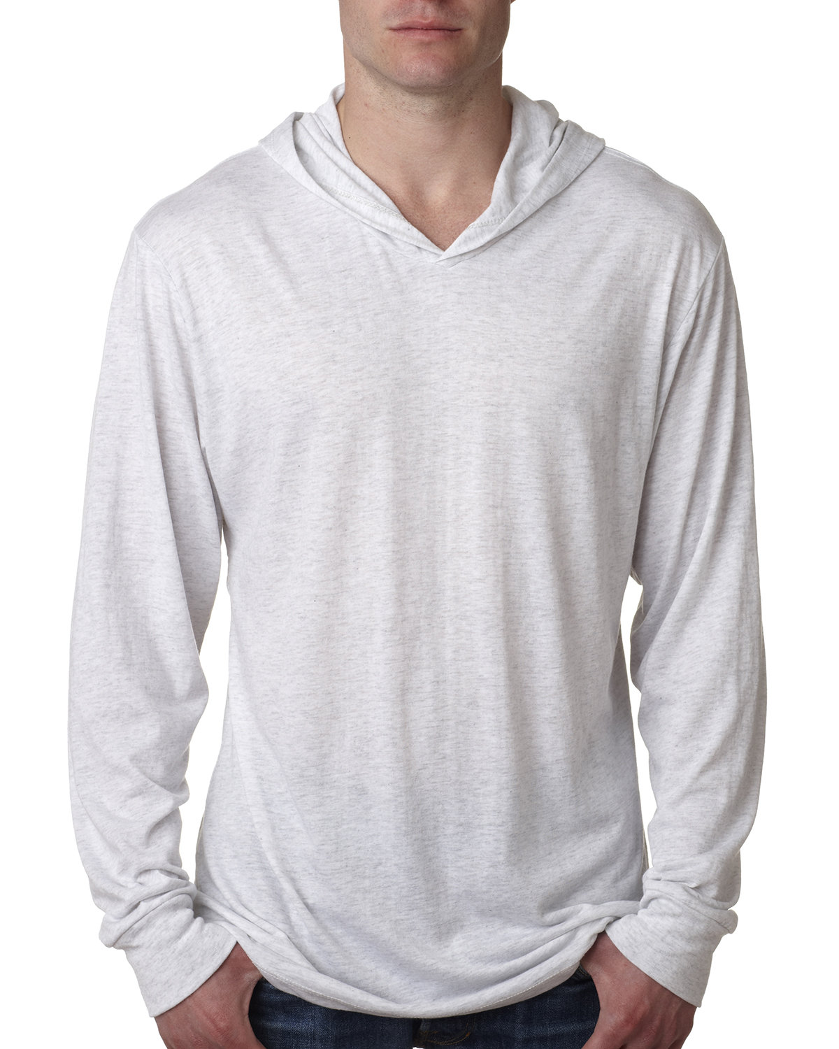 N6021 Next Level Adult Triblend Long-Sleeve Hoody
