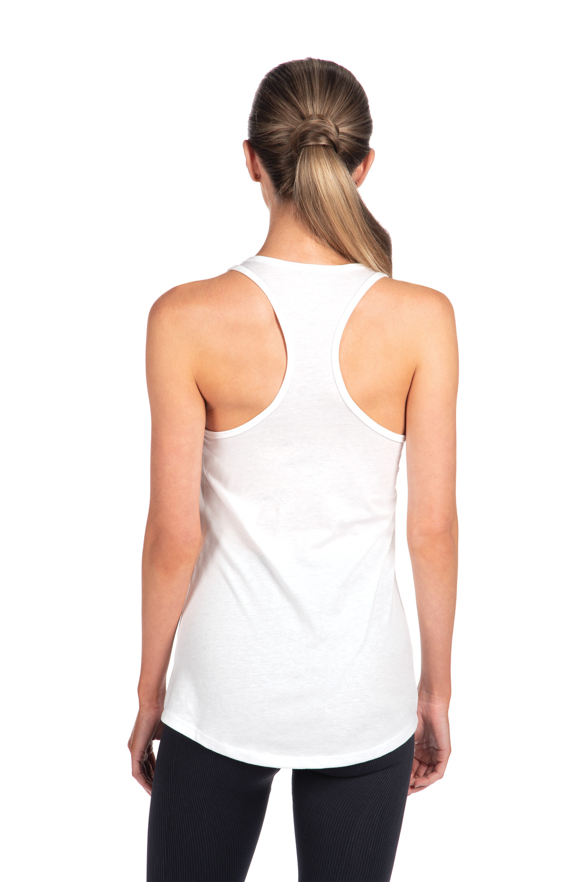 NL1533 Next Level Apparel Womens Ideal Racerback Tank - Back Image