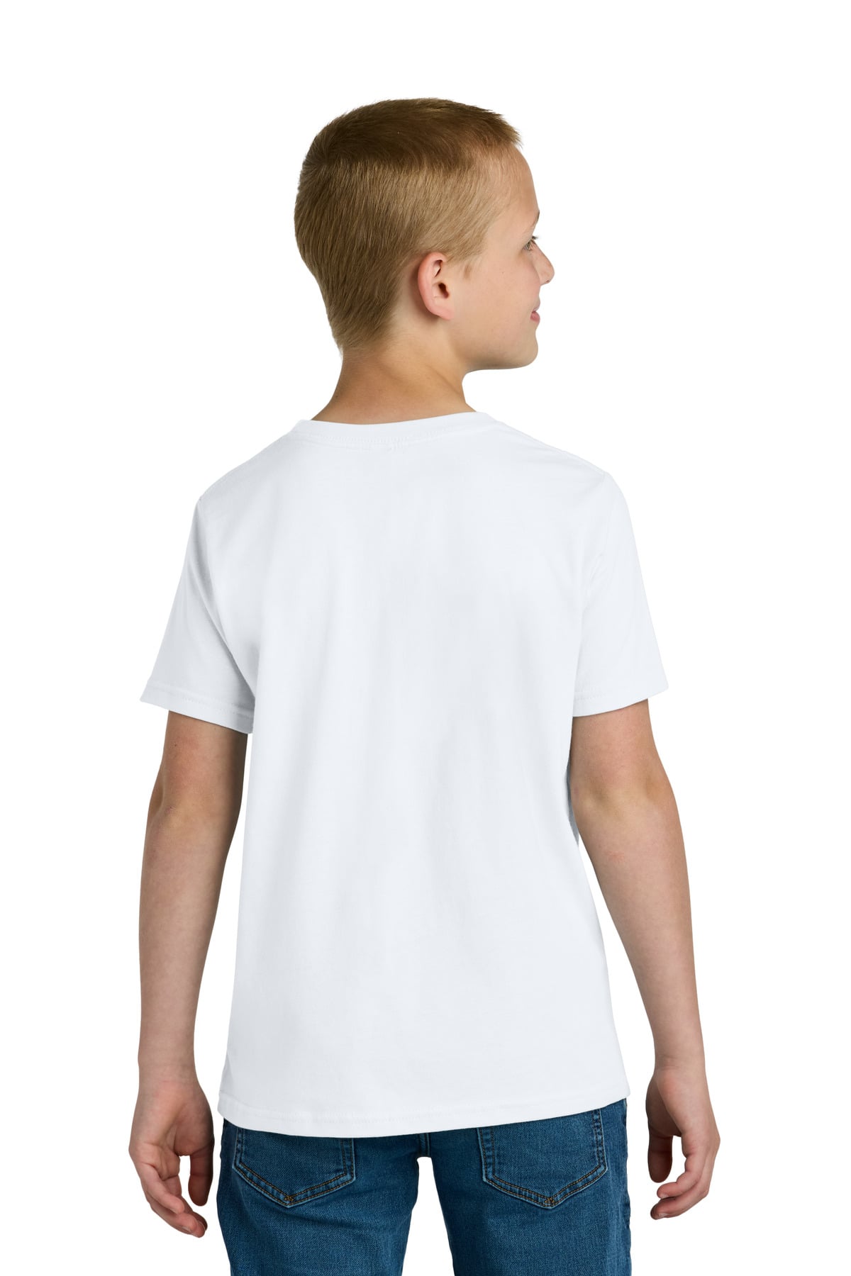 NL3310 Next Level Apparel Youth Cotton Tee NL3310 Next Level Apparel Youth Cotton Tee - Back Image
