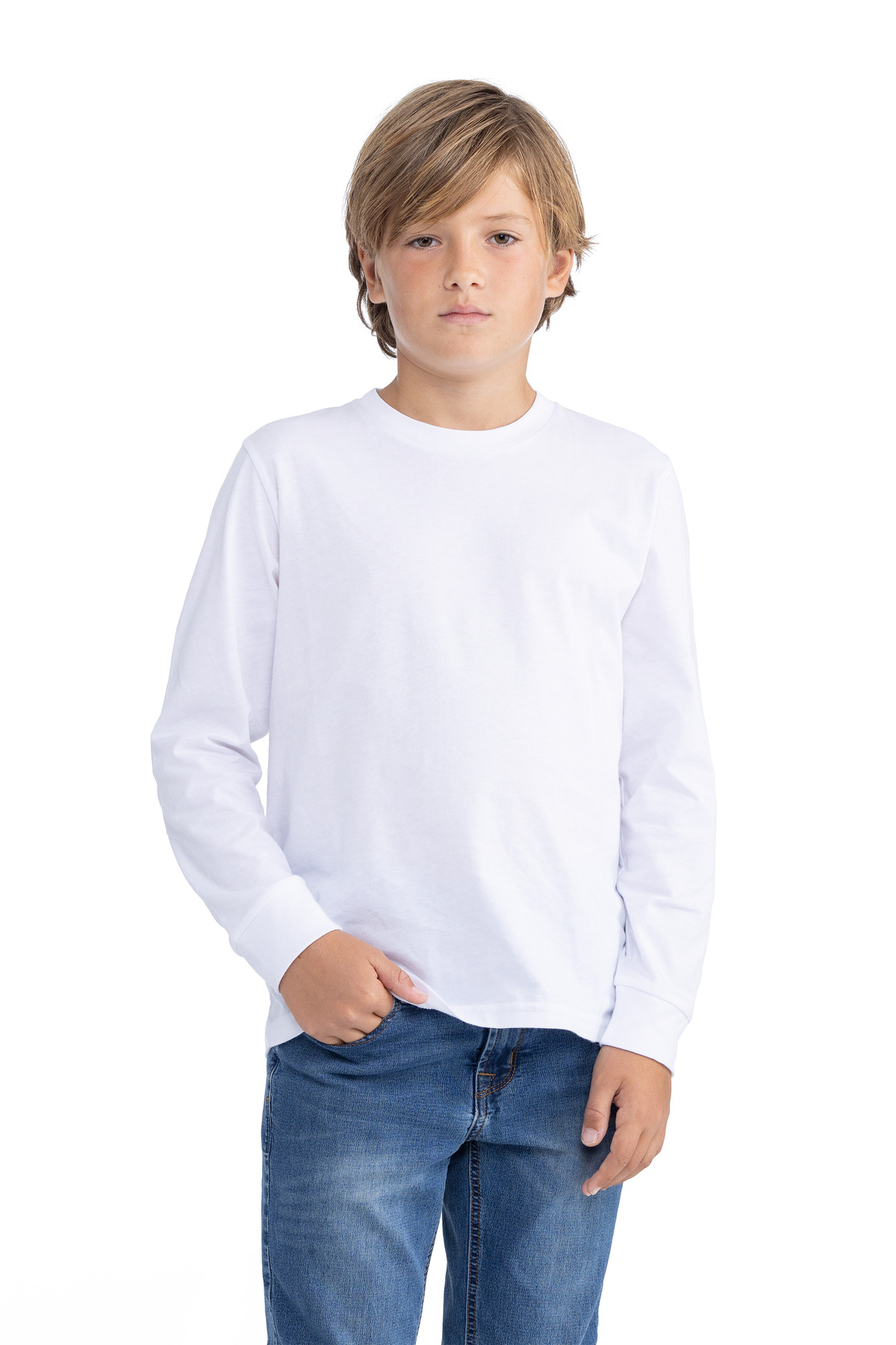NL3311 Next Level Apparel Youth Cotton Long Sleeve Tee NL3311 Next Level Apparel Youth Cotton Long Sleeve Tee
