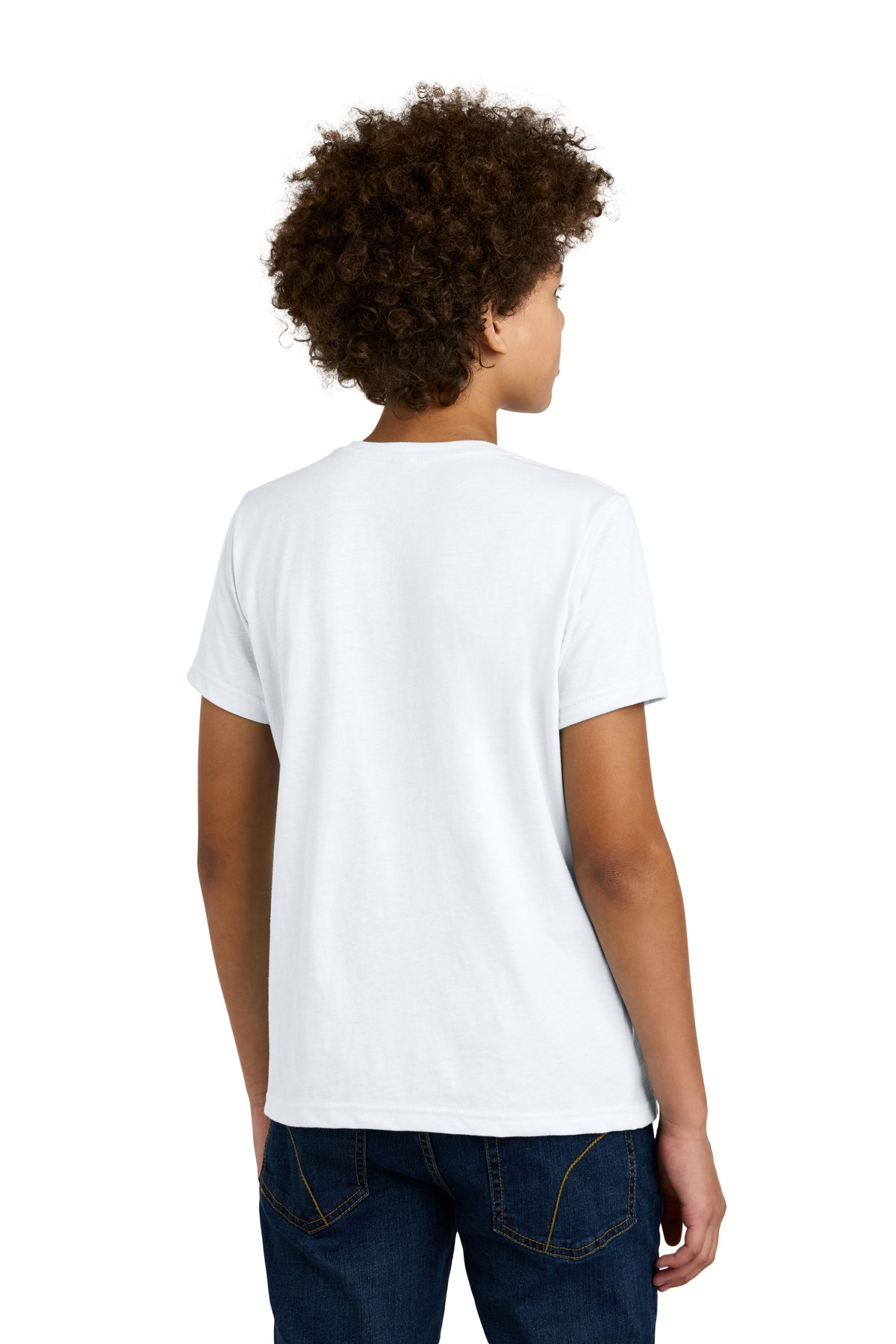 NL3312 Next Level Apparel Youth CVC Tee - Back Image