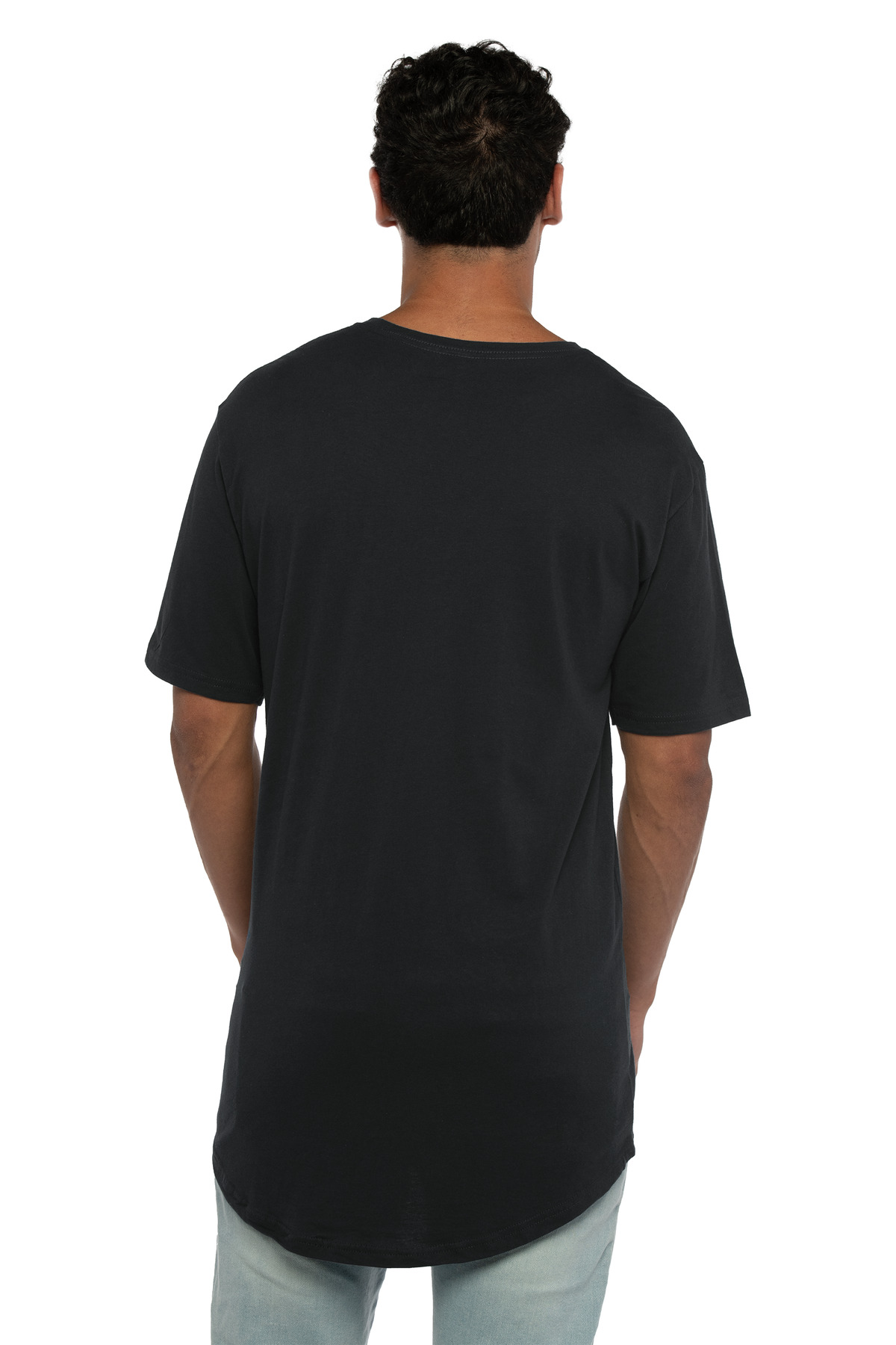 NL3602 Next Level Apparel Cotton Long Body Tee - Back Image