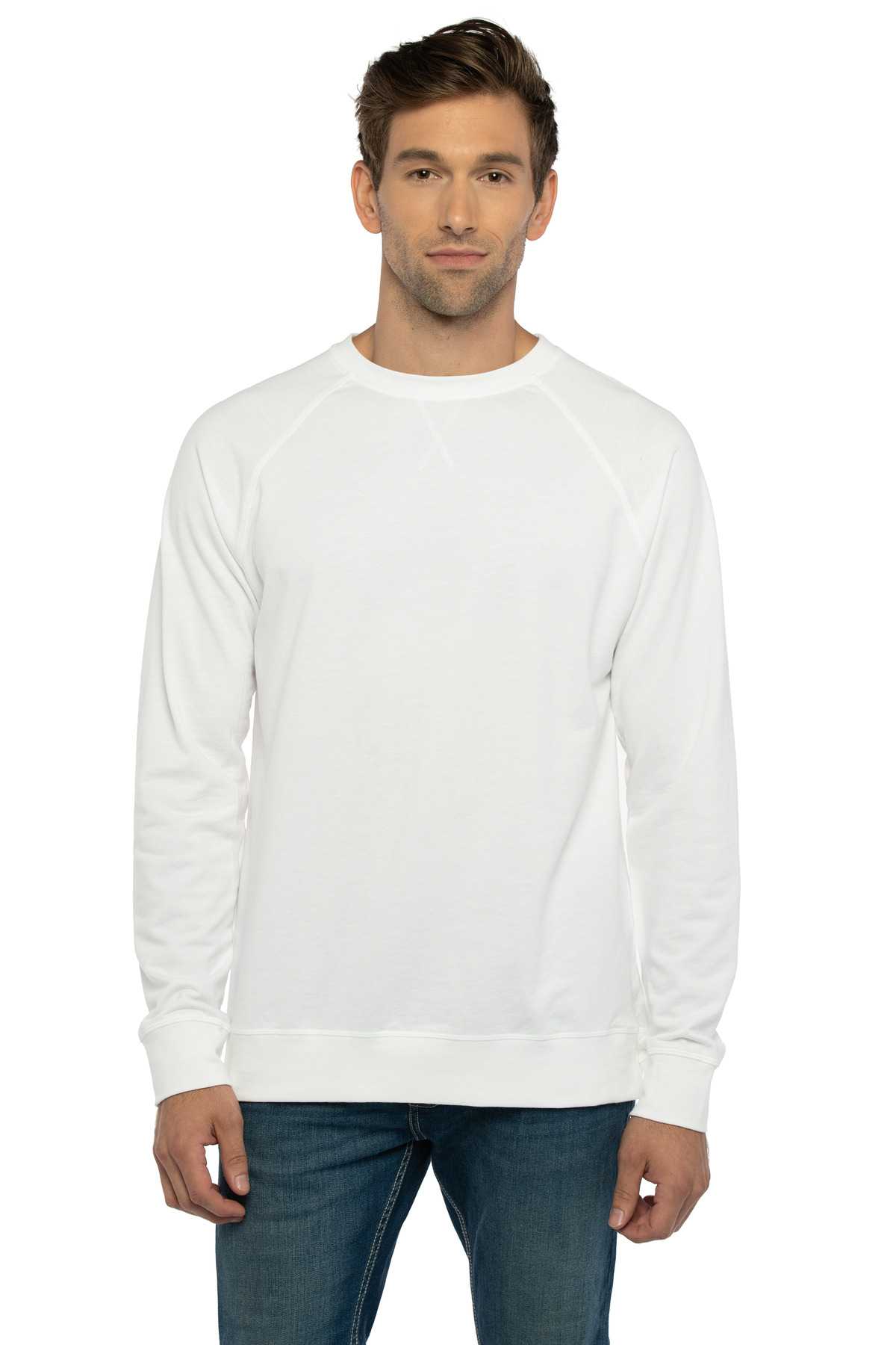 NL9000 Next Level Apparel Laguna Raglan Sweatshirt NL9000 Next Level Apparel Laguna Raglan Sweatshirt