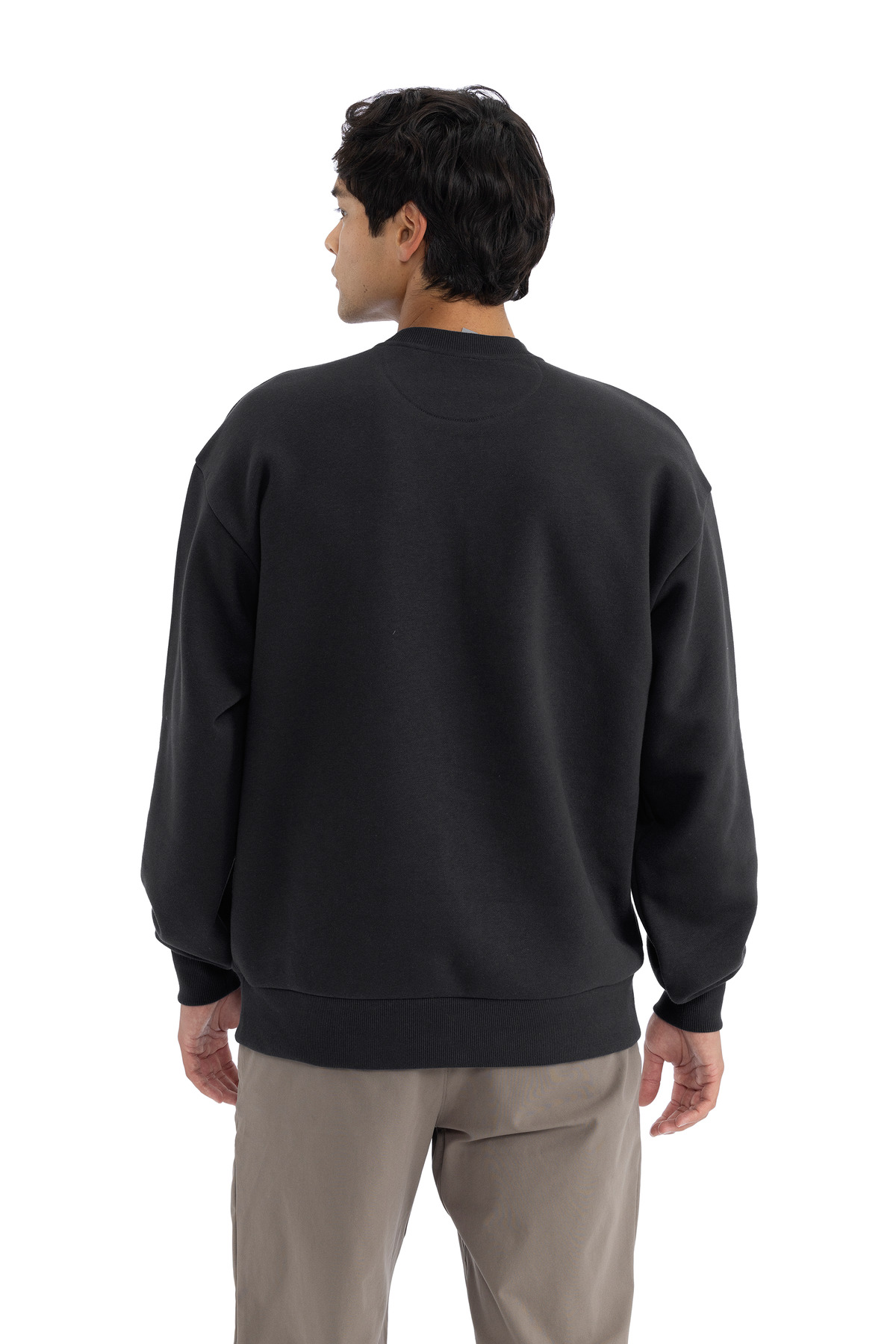 NL9007 Next Level Apparel Heavyweight Sweatshirt - Back Image