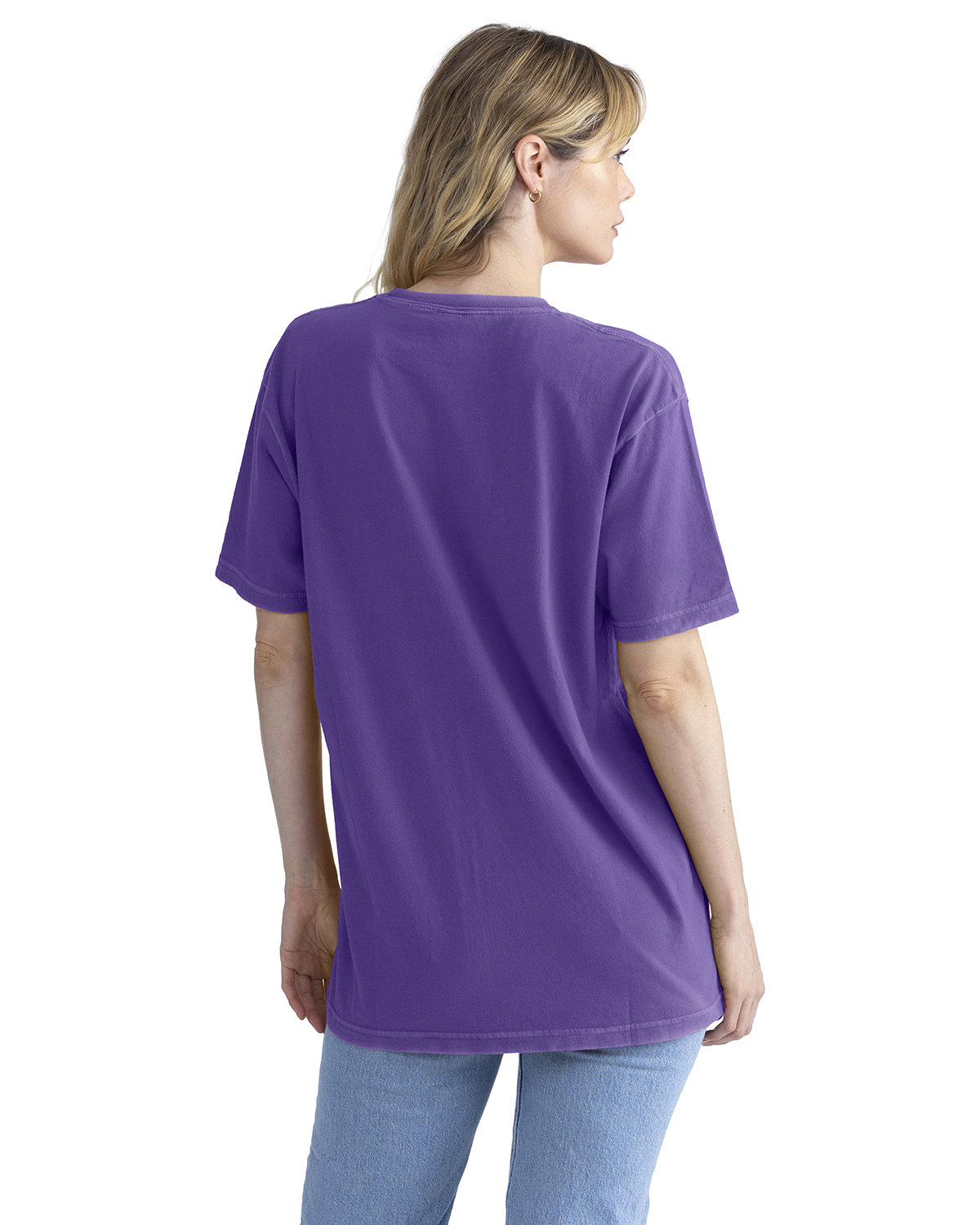 3600SW Next Level Unisex Soft Wash T-Shirt - Back Image