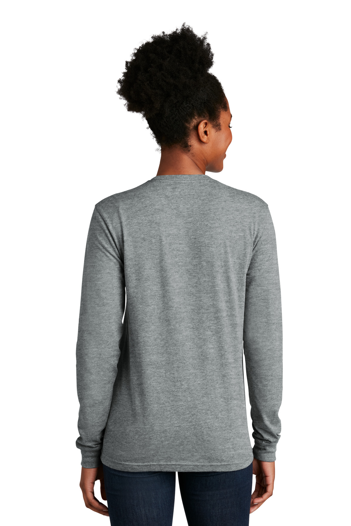 NL6211 Next Level  Apparel Unisex CVC Long Sleeve Tee - Back Image
