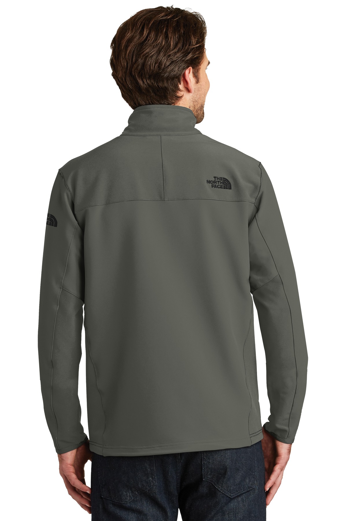 NF0A3LGV The North Face Tech Stretch Soft Shell Jacket. - Back Image