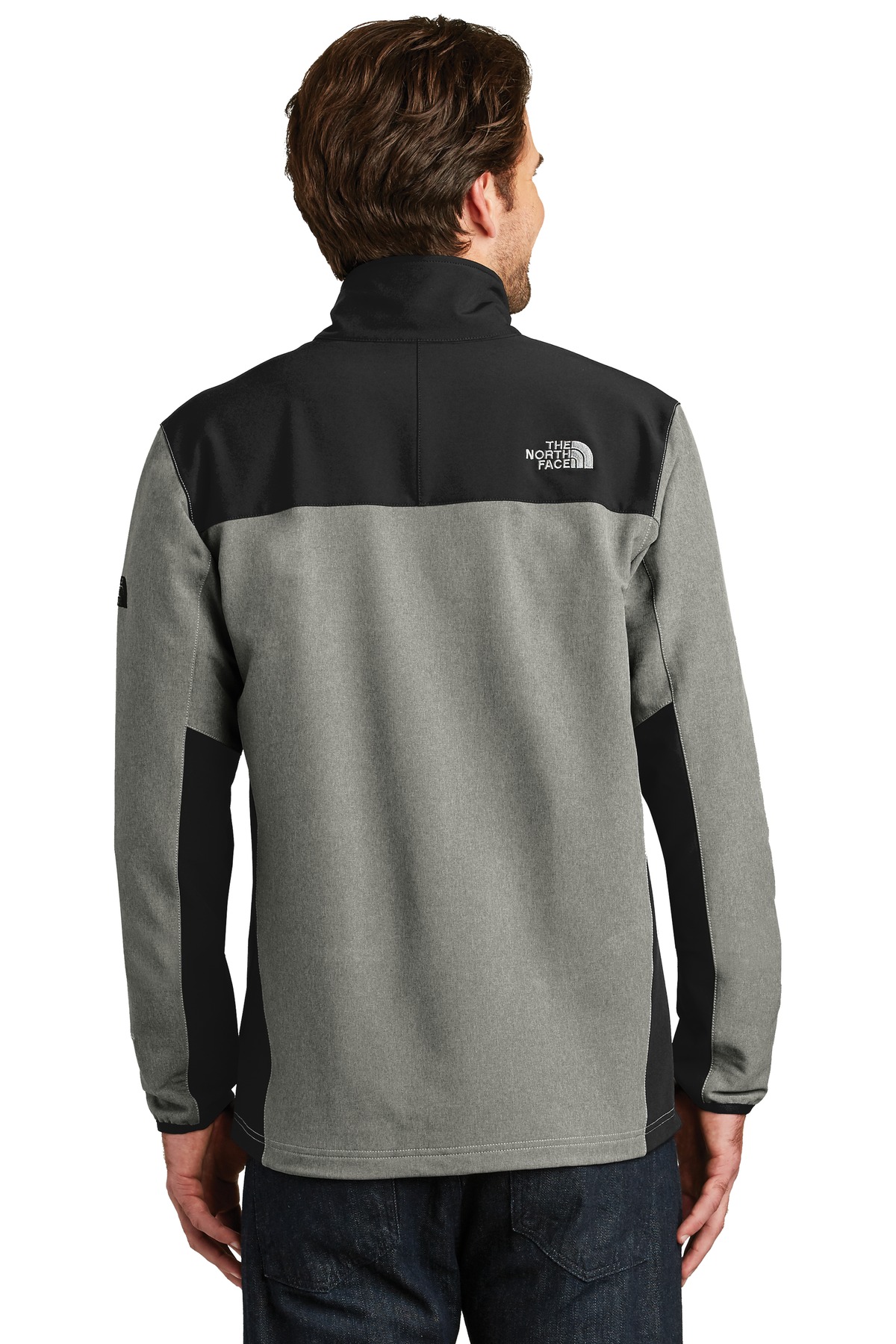 NF0A3LGV The North Face Tech Stretch Soft Shell Jacket. - Back Image