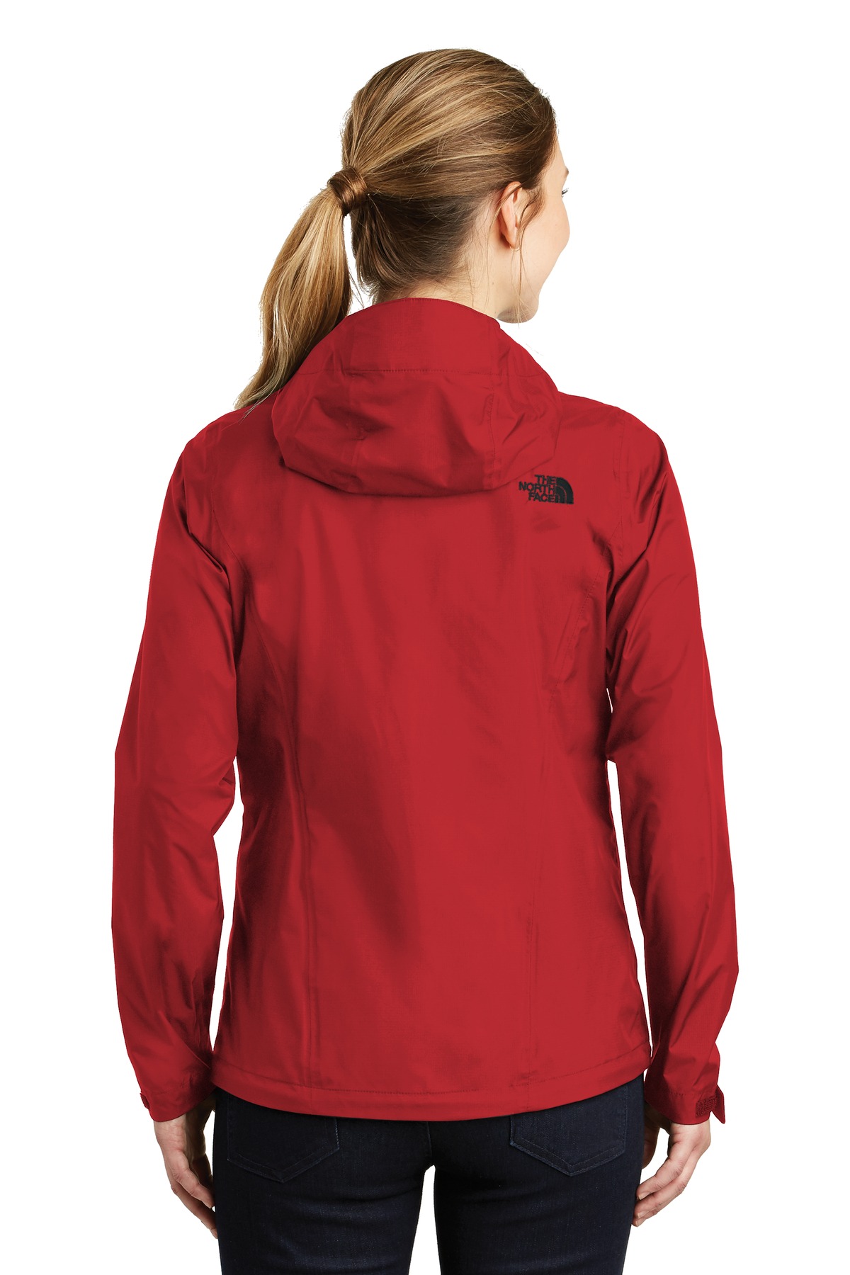 NF0A3LH5 The North Face Ladies DryVent Rain Jacket. - Back Image