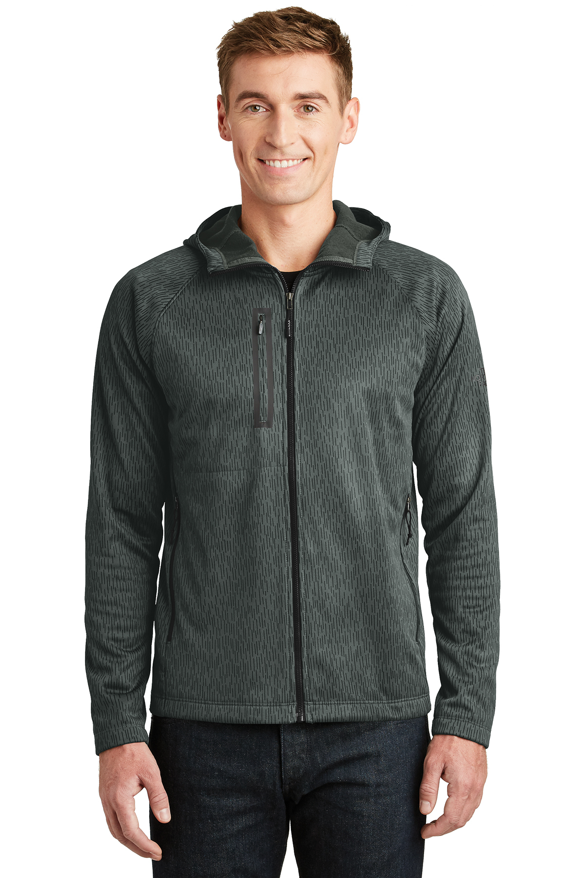 NF0A3LHH The North Face Canyon Flats Fleece Hooded Jacket.
