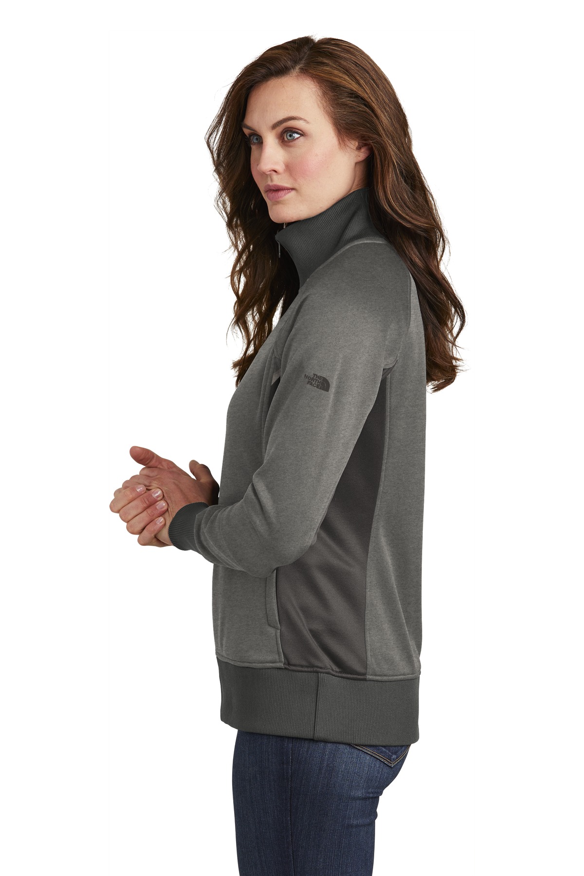 NF0A3SEV The North Face Ladies Tech Full-Zip Fleece Jacket. - Siide Image