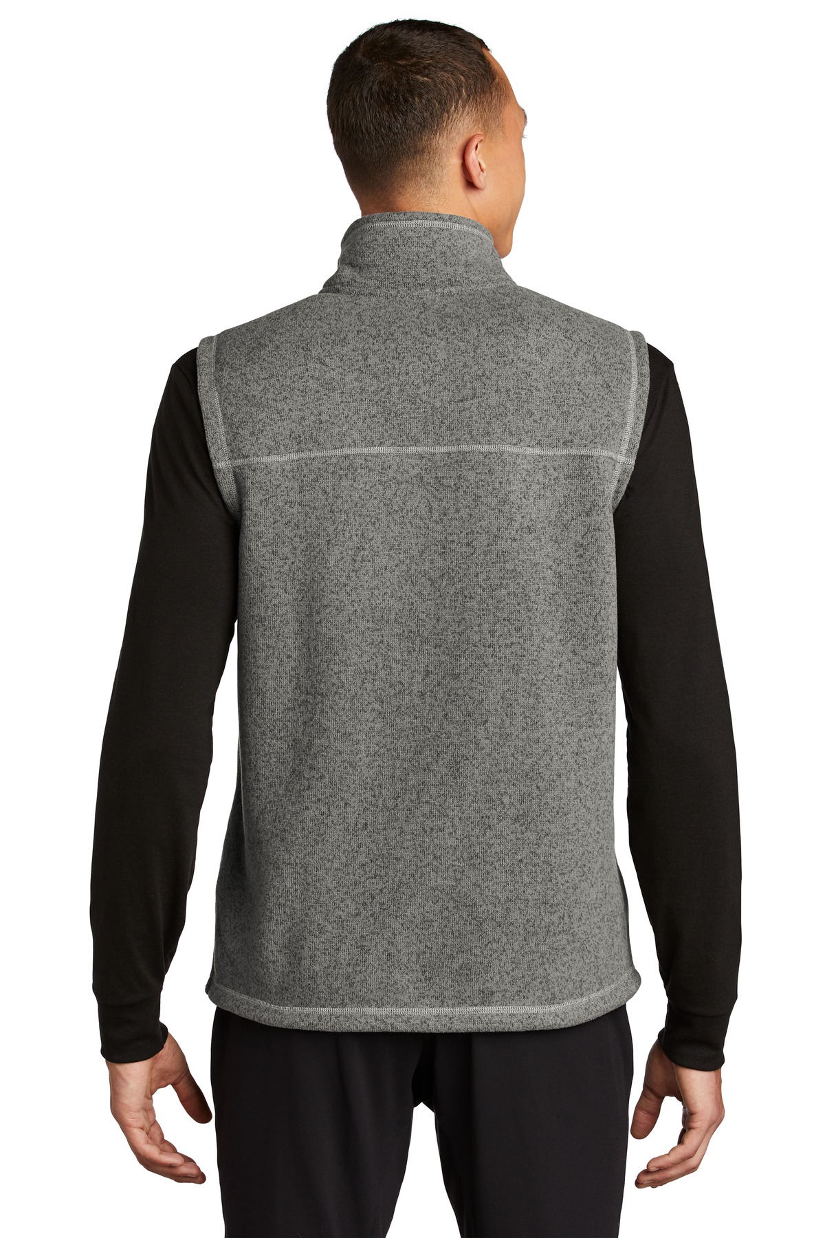NF0A47FA The North Face Sweater Fleece Vest - Back Image