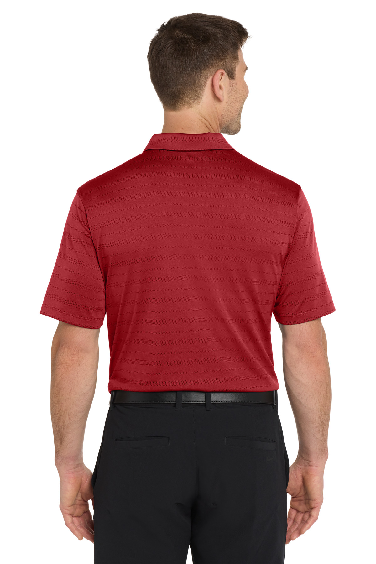 NKDC2115 Nike Dri-FIT Vapor Jacquard Polo - Back Image