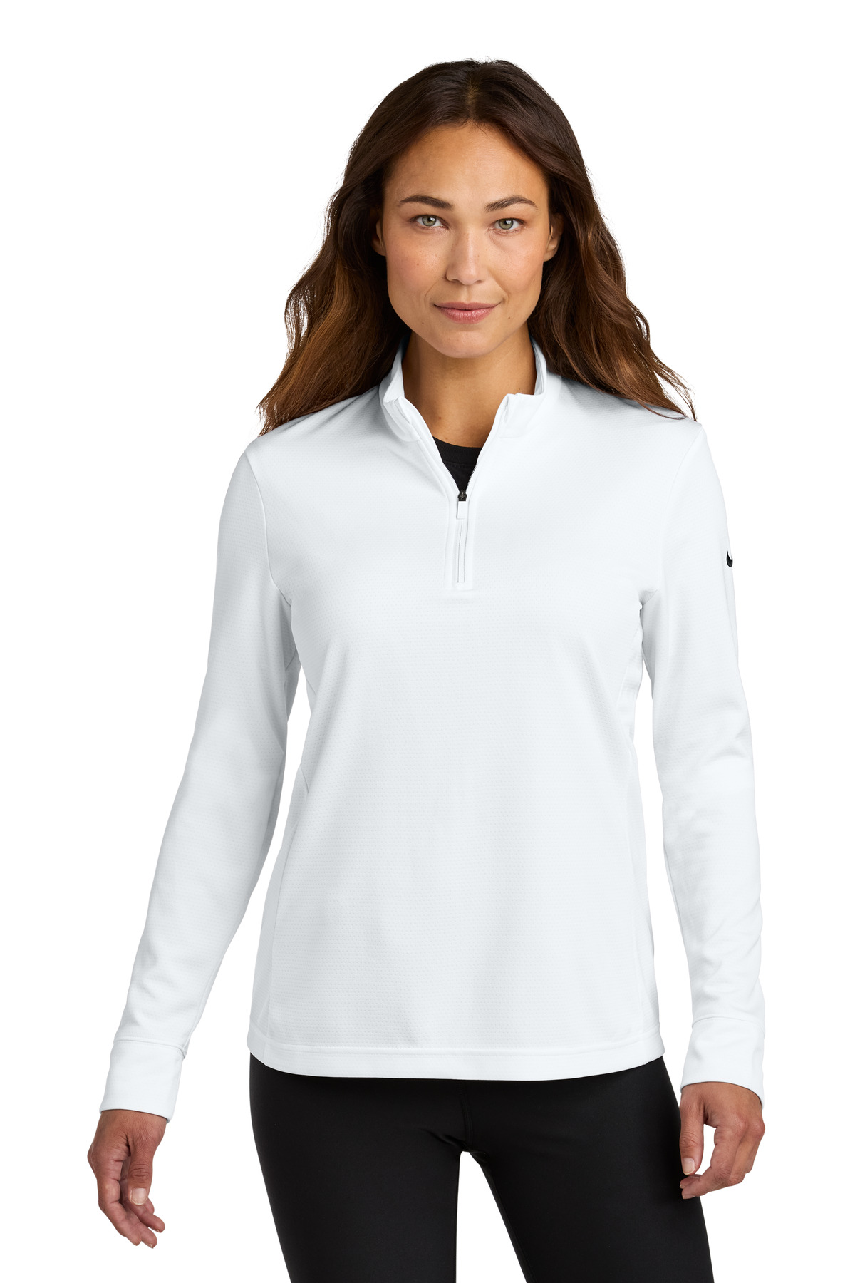 NKHM7969 Nike Womens Essential 1/2-Zip Cover-Up