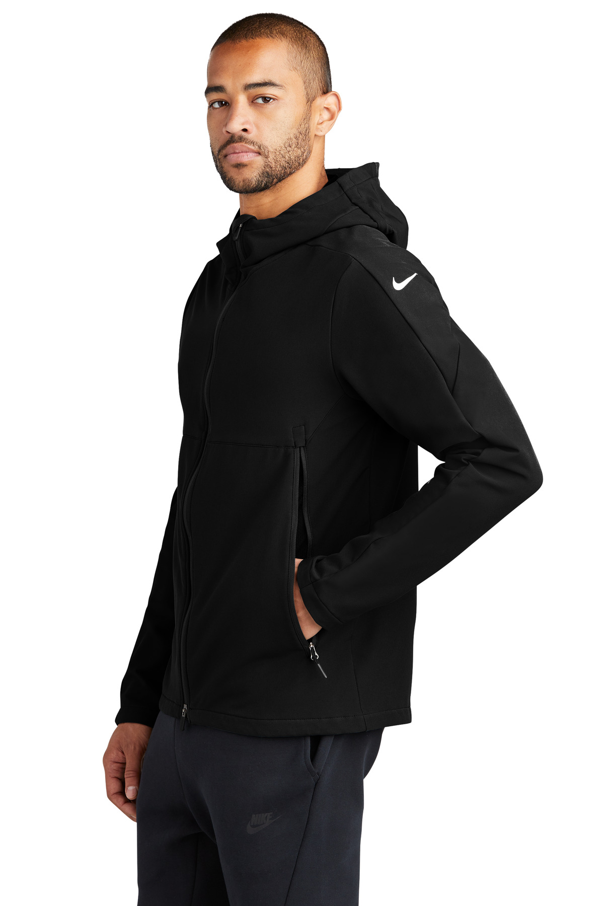 NKDR1543 Nike  Hooded Soft Shell Jacket - Siide Image