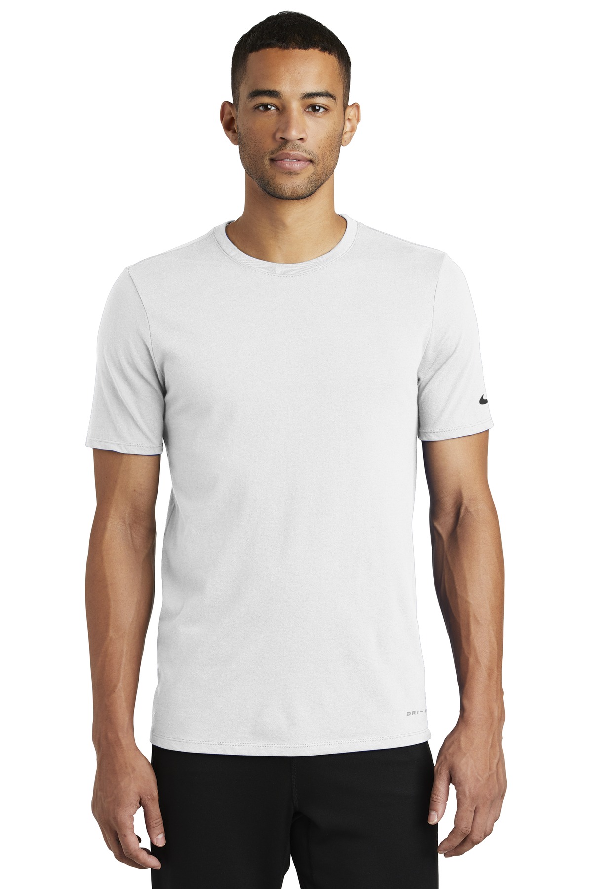 NKBQ5231 Nike Dri-FIT Cotton/Poly Tee.