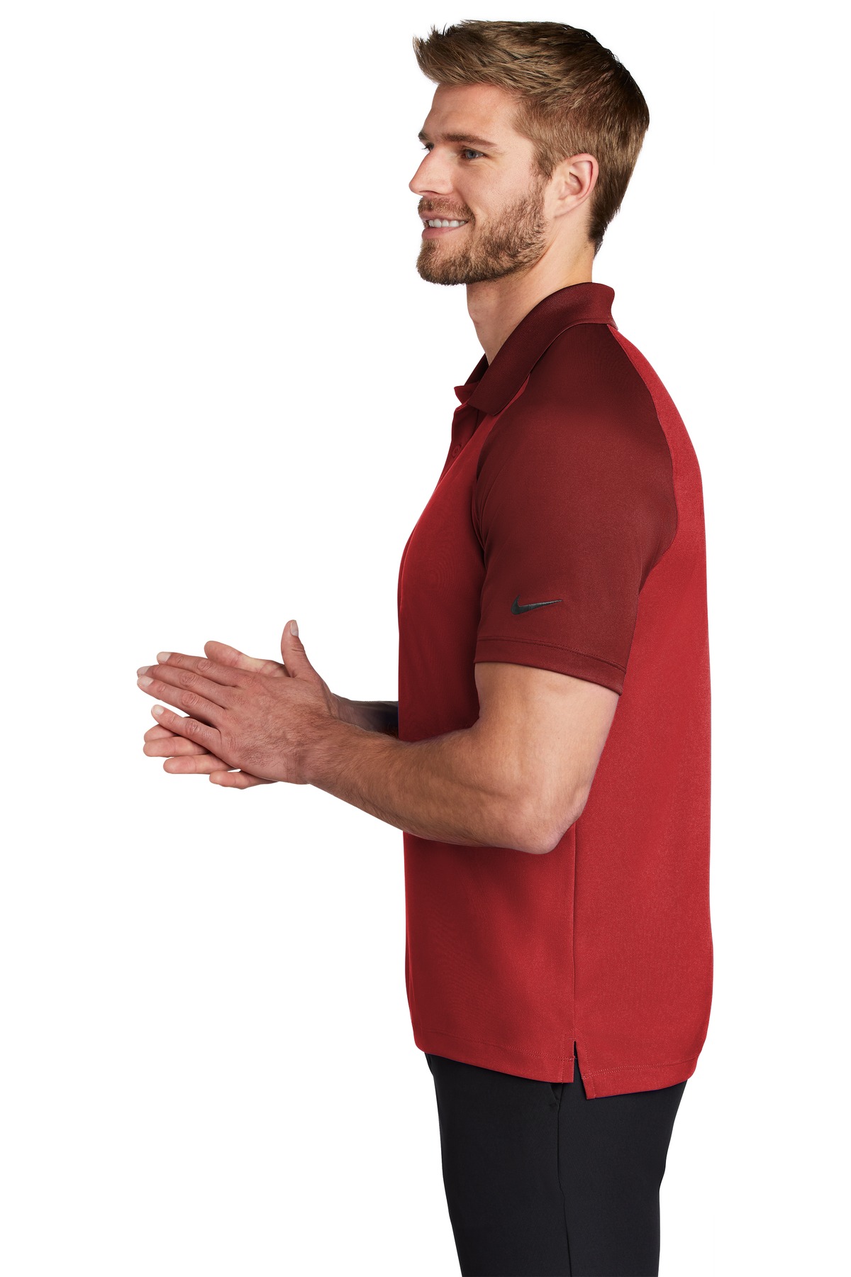 NKBV6047 Nike Dry Raglan Polo - Siide Image